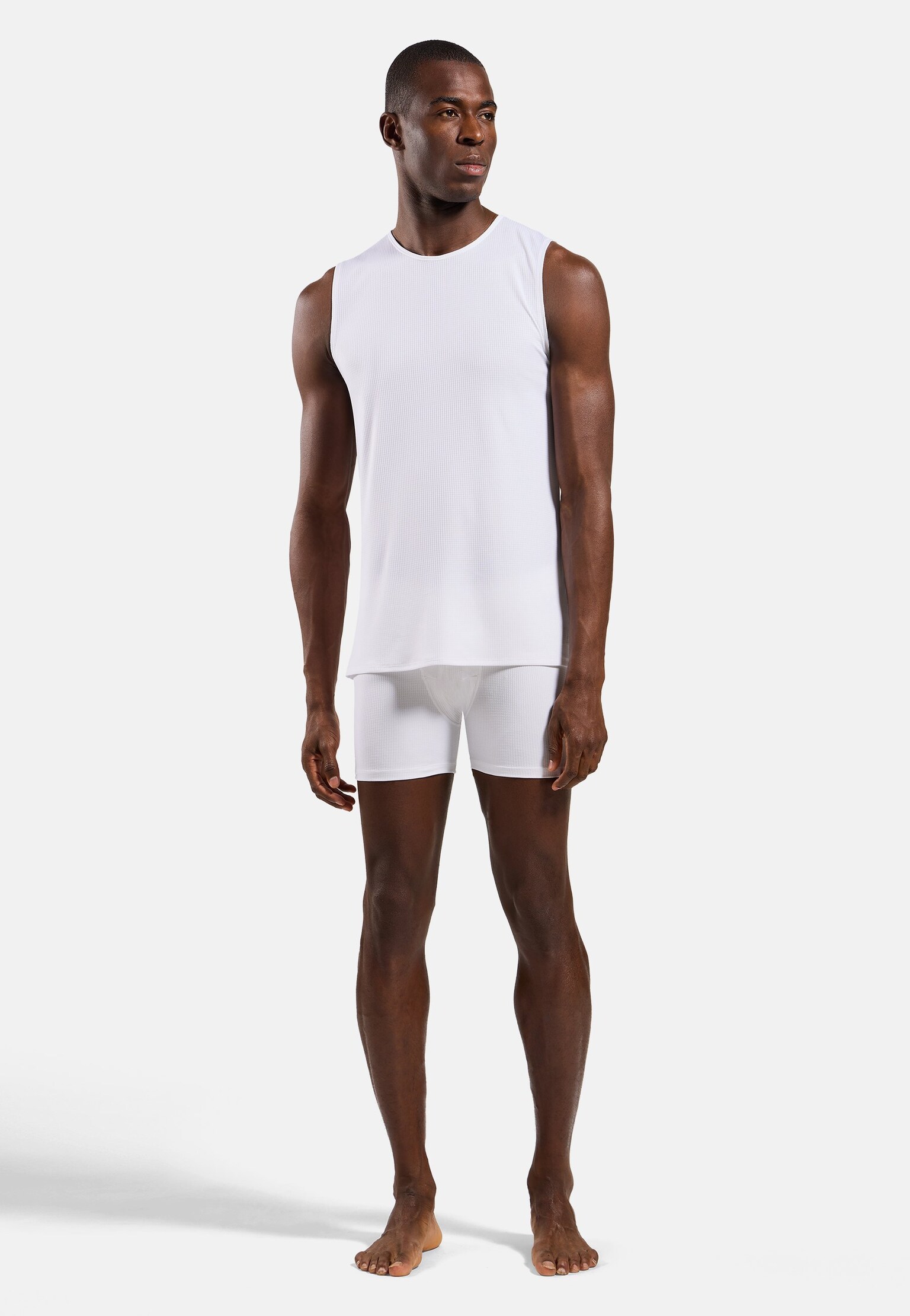 Ärmelloser Active Light Base Layer mit Rundhalsausschnitt