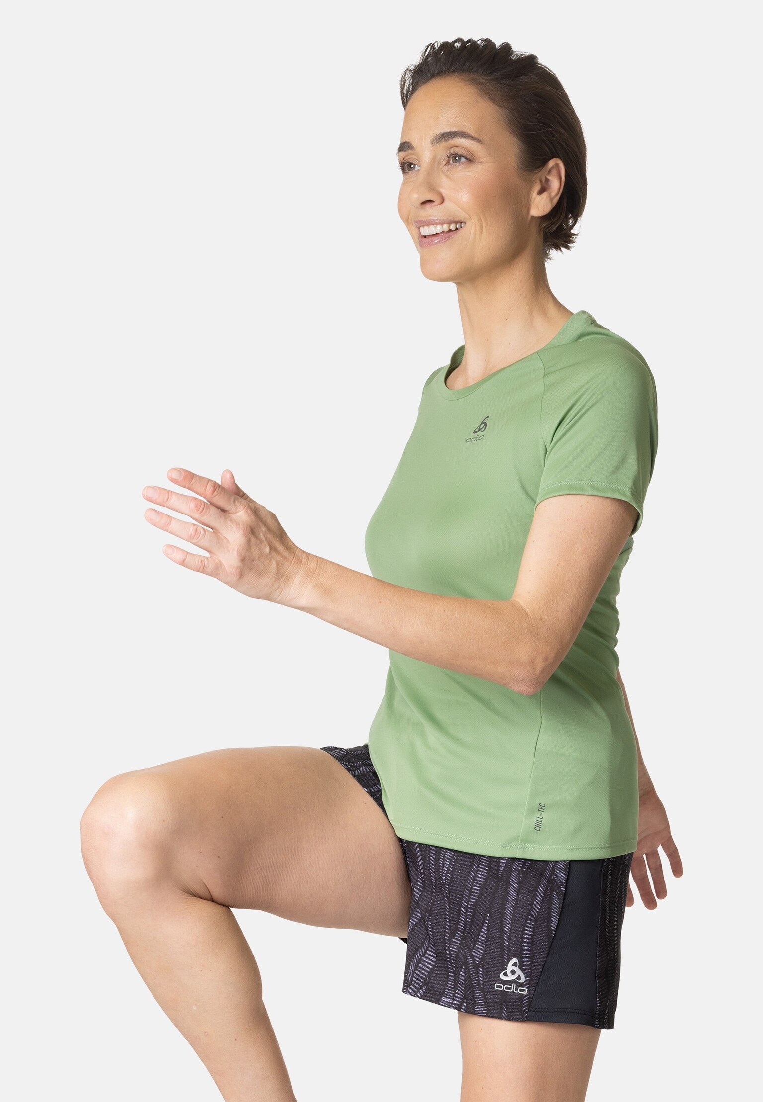 The women's Essentials Chill-Tec running t-shirt