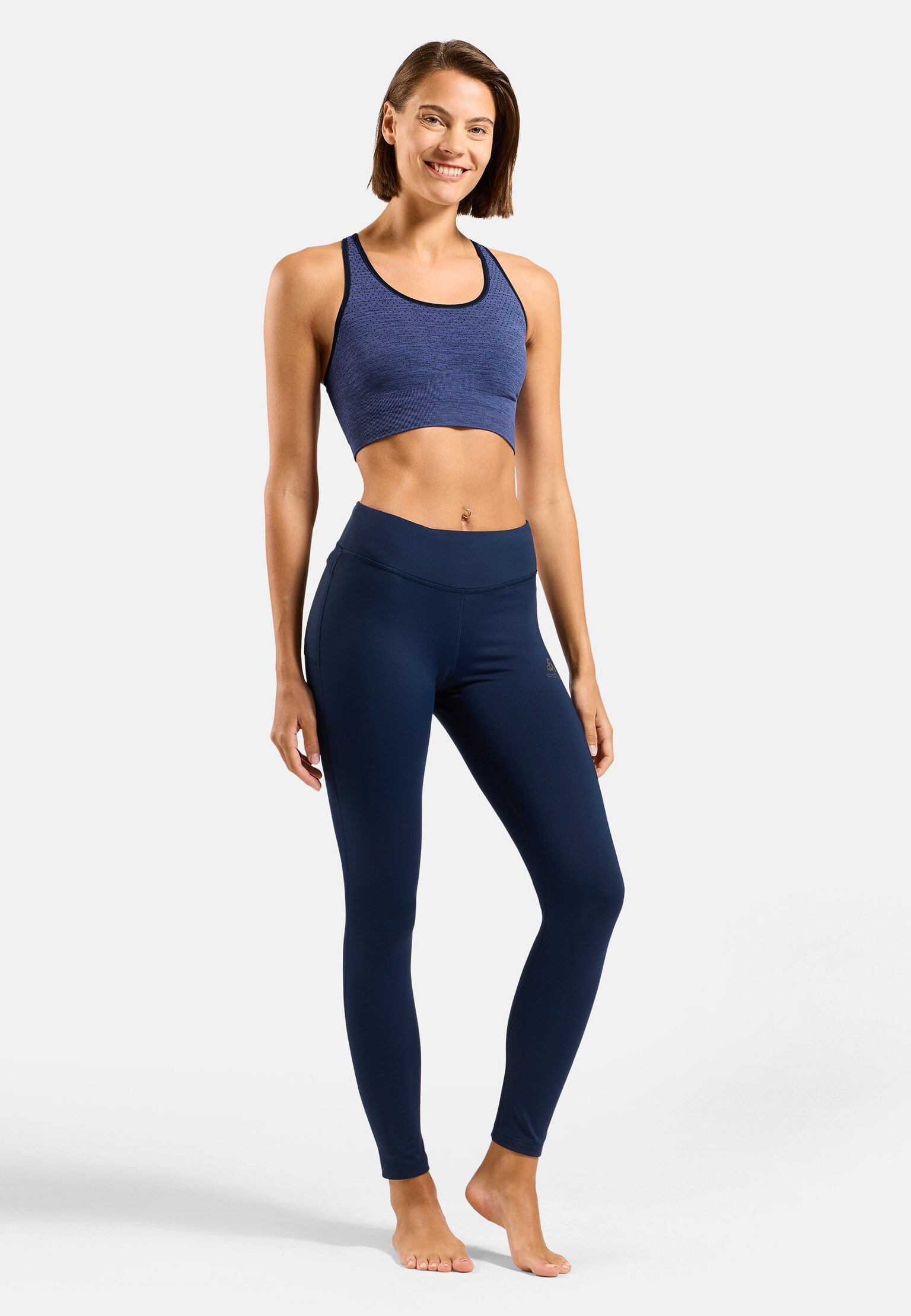 The Seamless medium-support sports bra