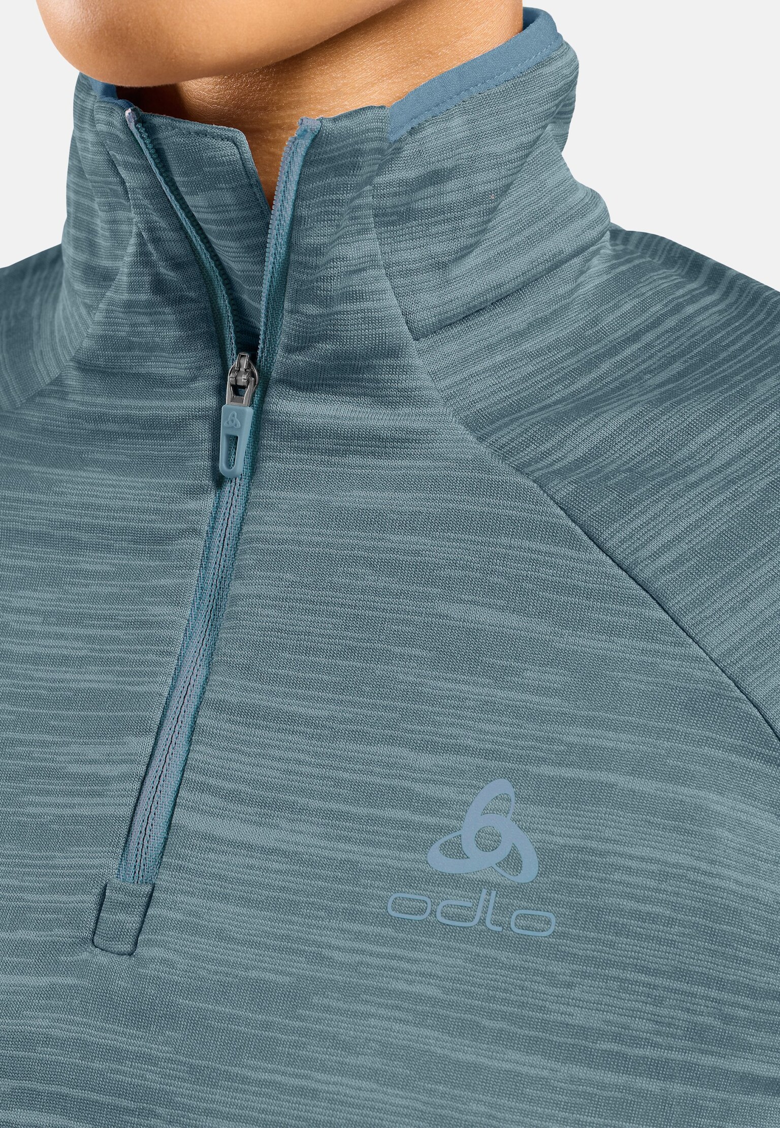 The women's Run Easy half-zip mid layer top