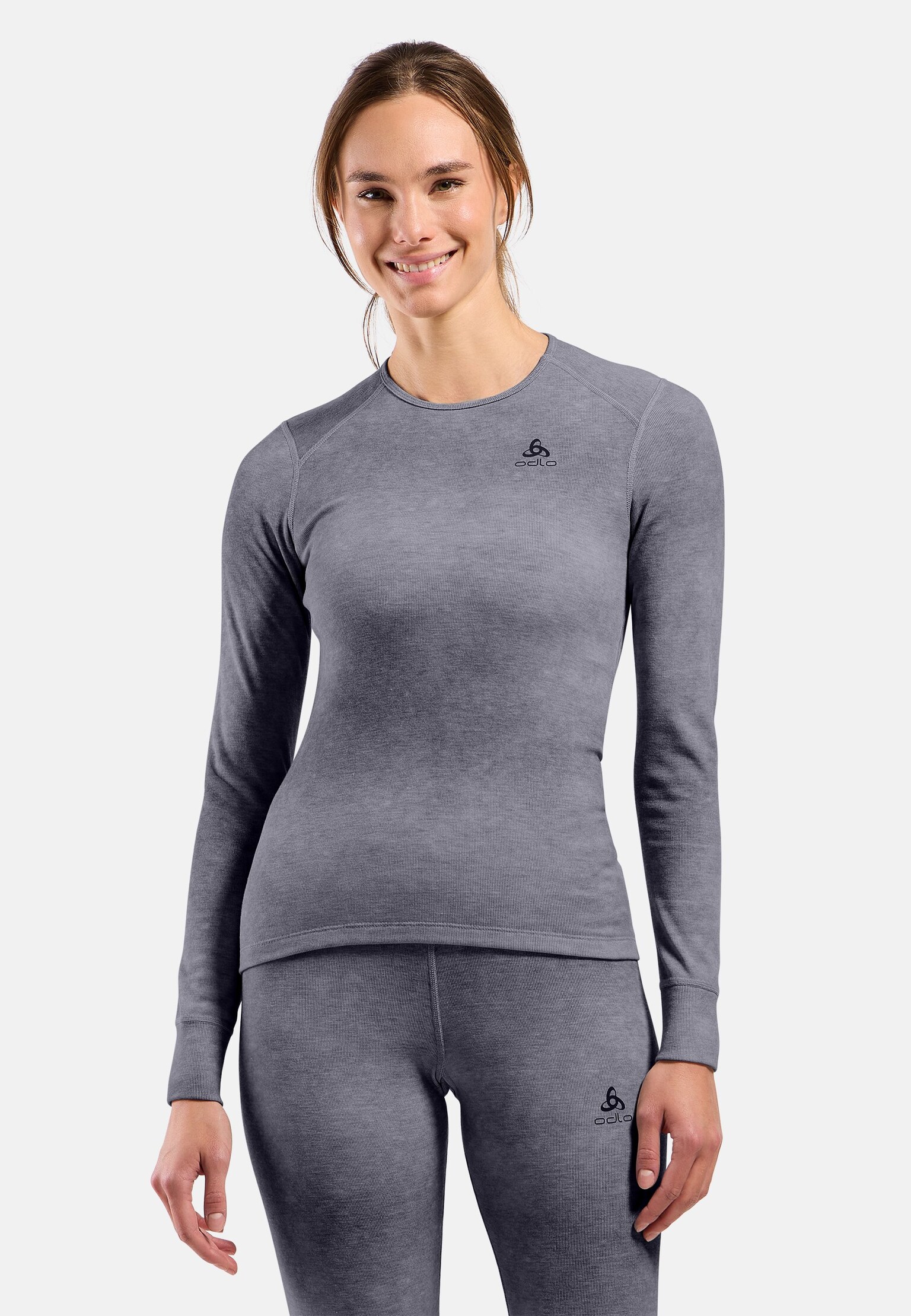 Maglia base layer Odlo x POW Collective Voices Active Warm con stampa