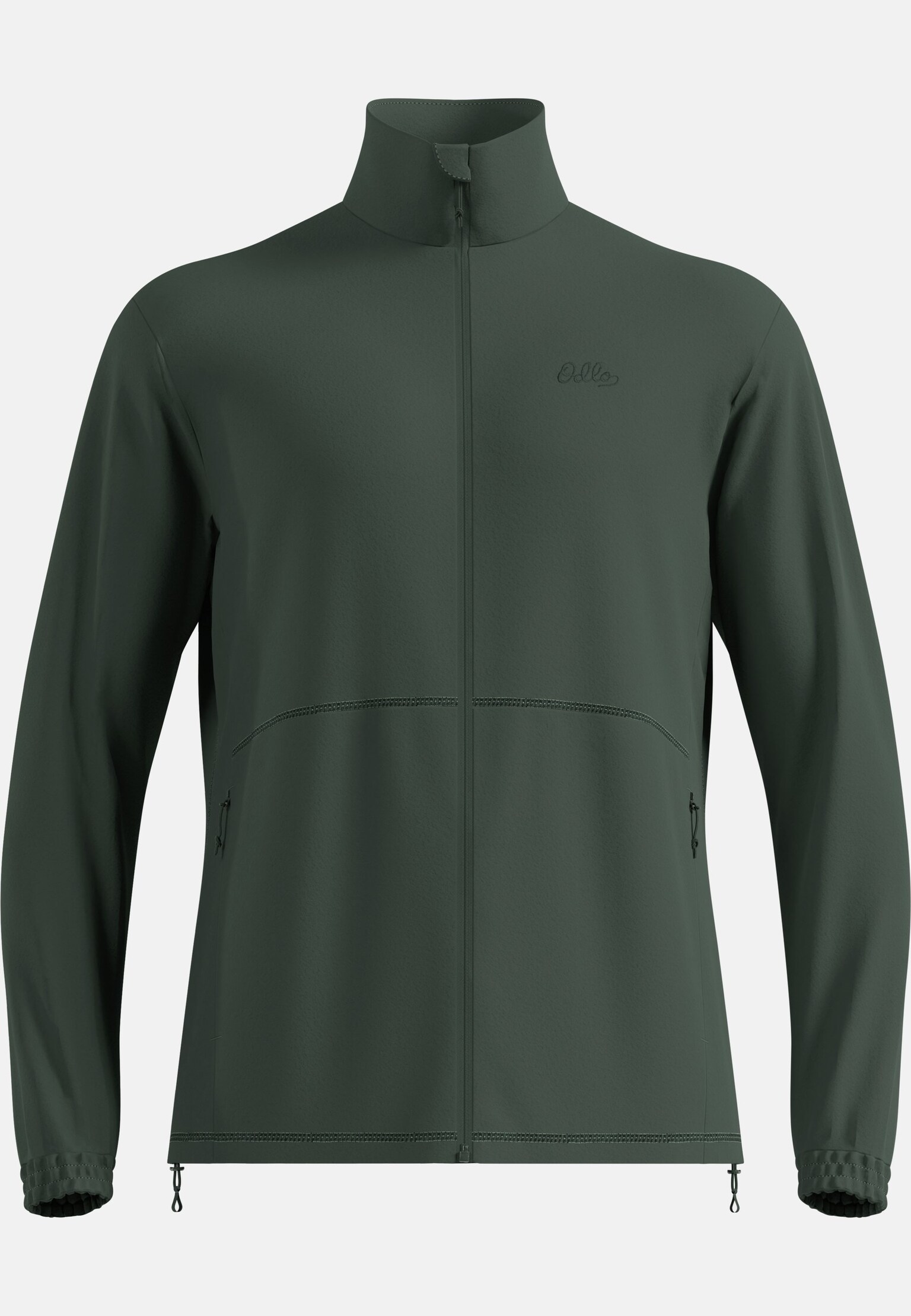 Mid layer multisport Essentials in pile classico a zip intera