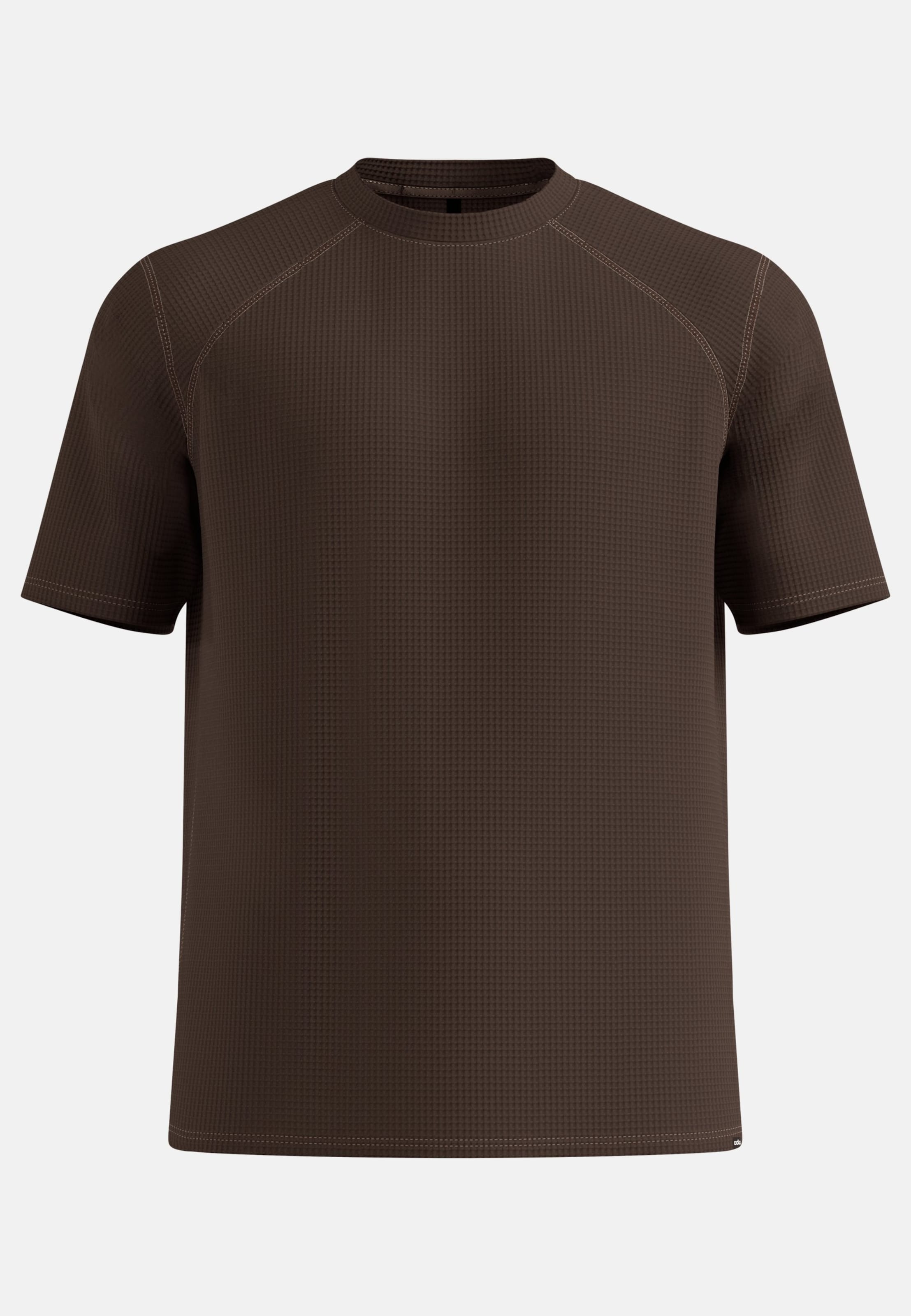 Odlo Cubic T-Shirt für Herren - Wandern, Casual Comfort - braun, S