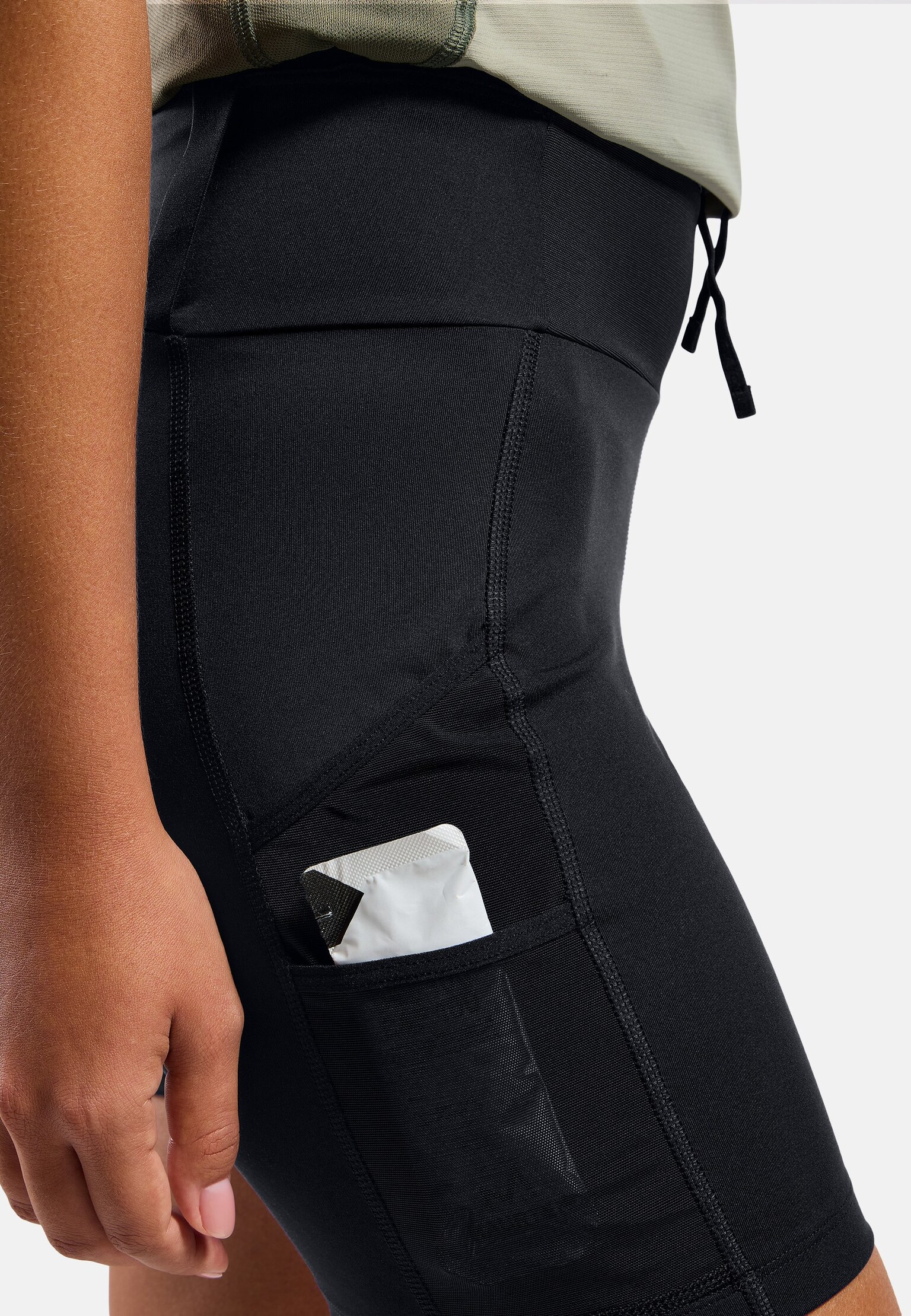 Leggings corti cargo da trail running X-Alp