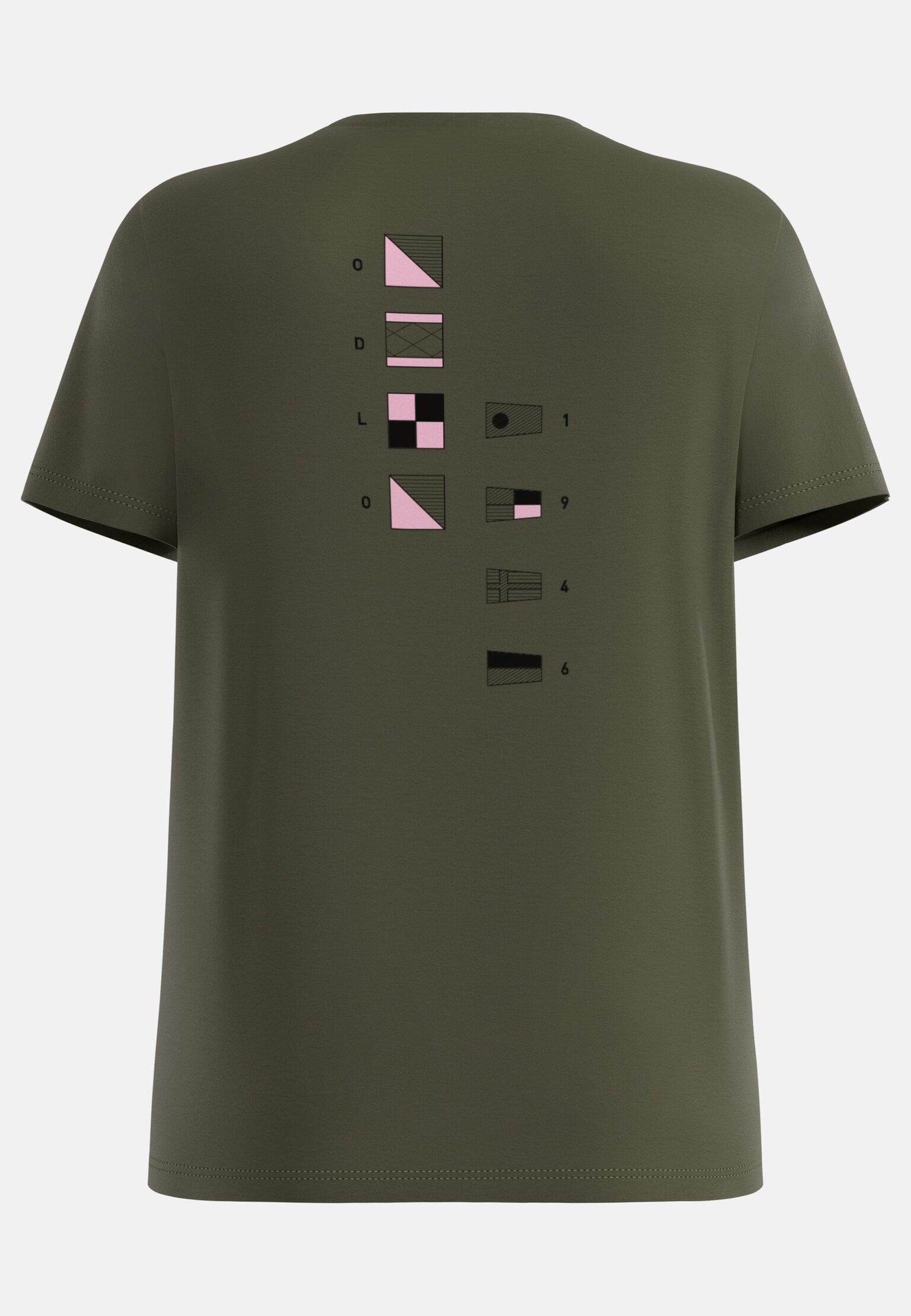 T-shirt in misto cotone Ascent Nautical Flags