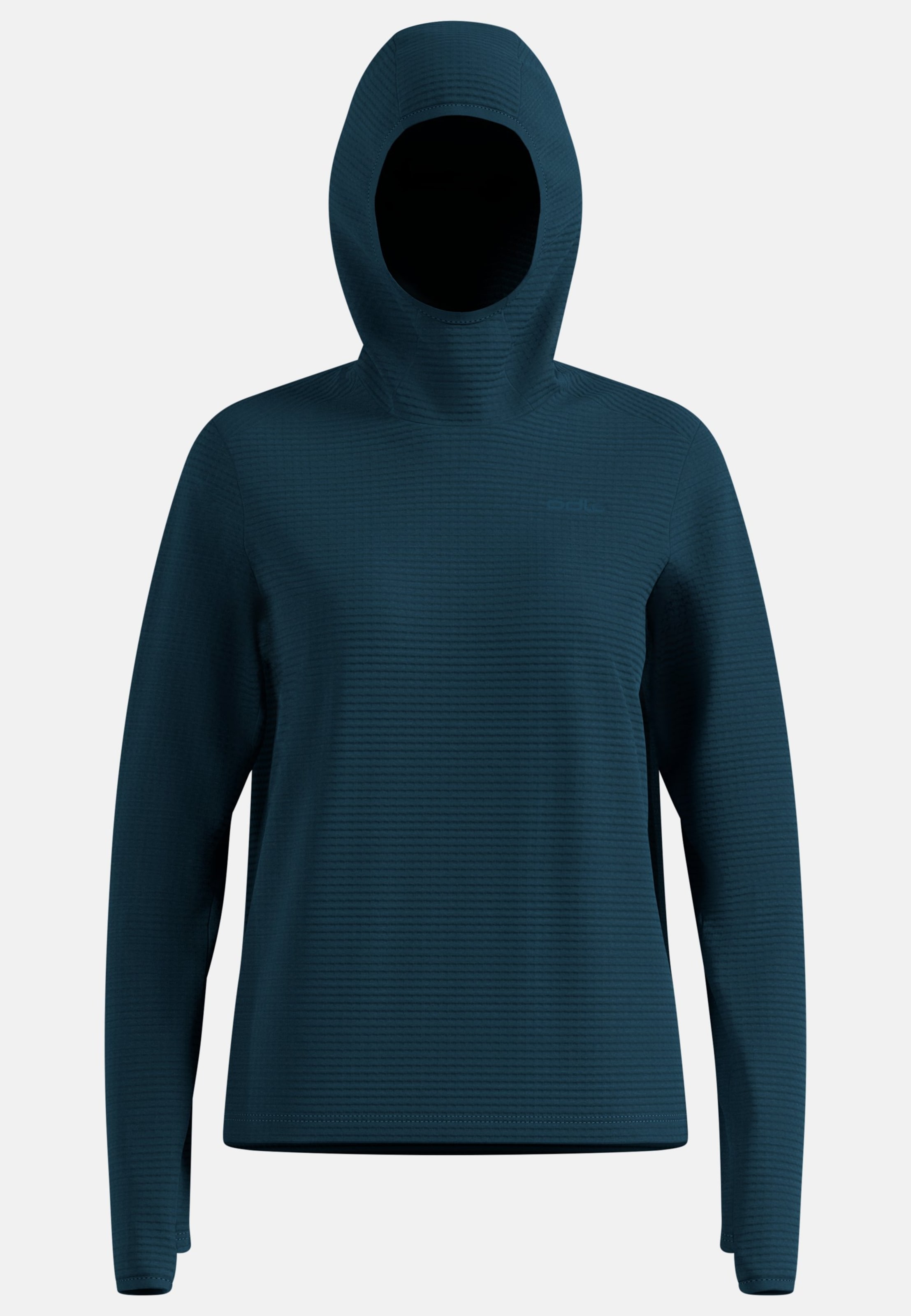 Odlo Essential Thermal Lauf-Hoodie für Damen - Trail Running, Running - marineblau, S
