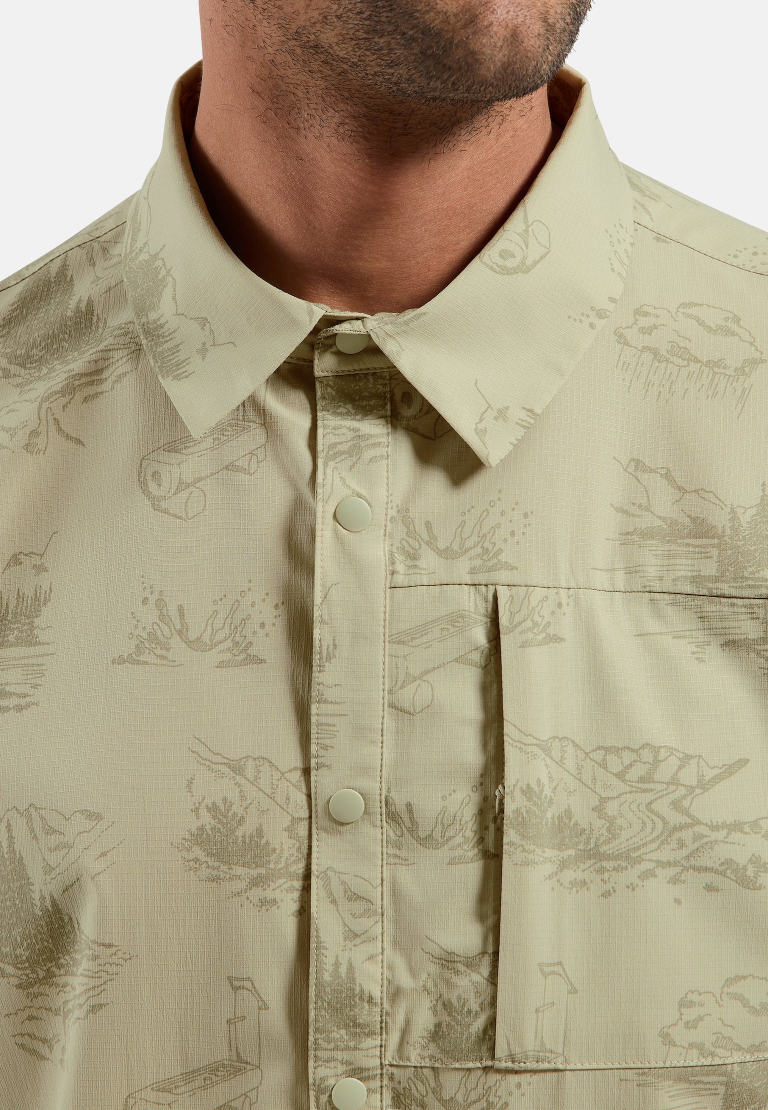Essential Print Short-Sleeve Shirt
