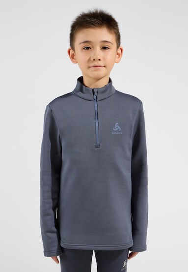 The Berra kids' half-zip mid layer