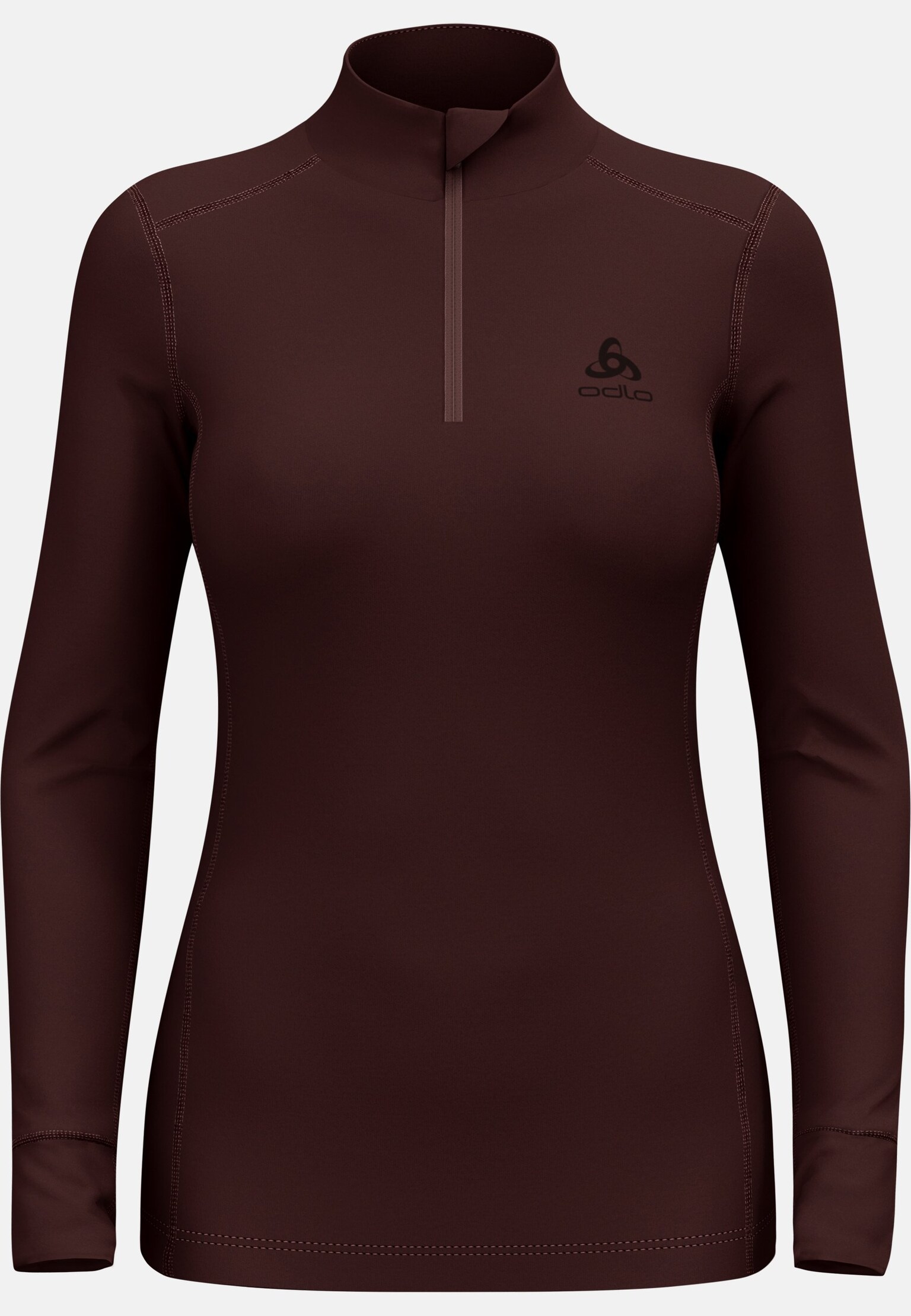 Sous-vêtement technique à demi-zip en laine mérinos 260 Natural