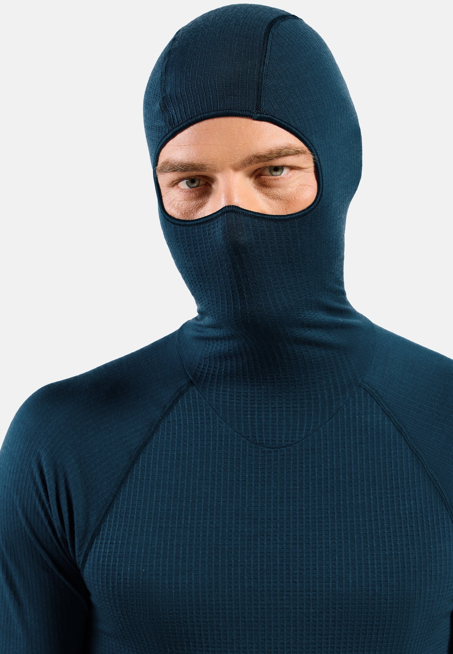 Seamless Performance Wool Base Layer mit Gesichtsmaske