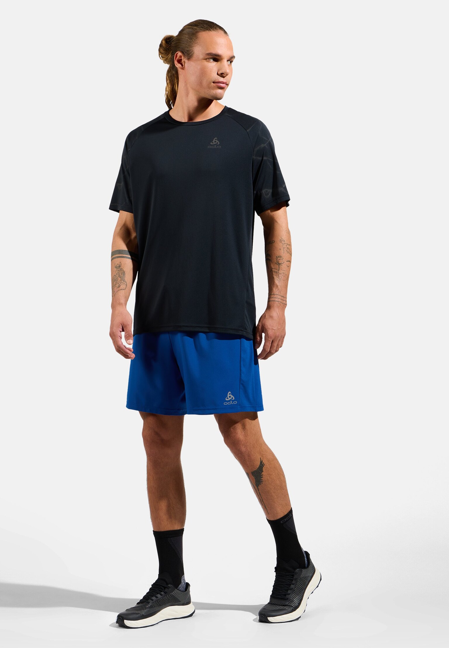 Essentials Laufshirt mit Print