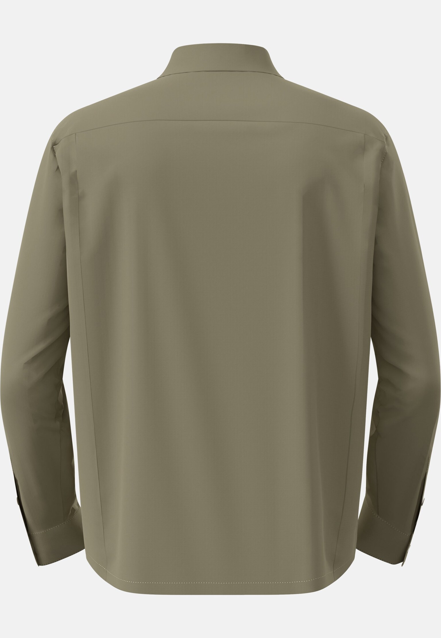 Essentials wandeloverhemd met lange mouwen