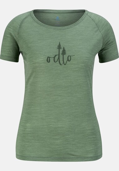 The Ascent Performance Wool 130 trees t-shirt