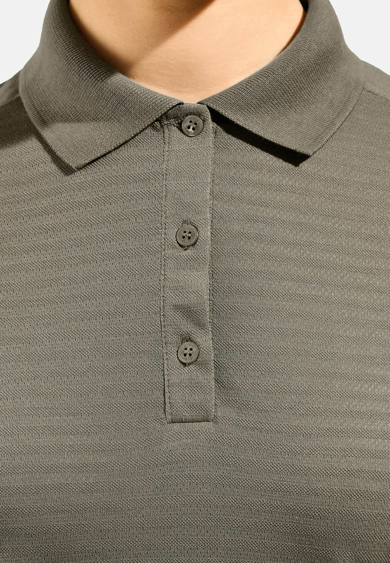 Ascent Poloshirt mit Naturfasern