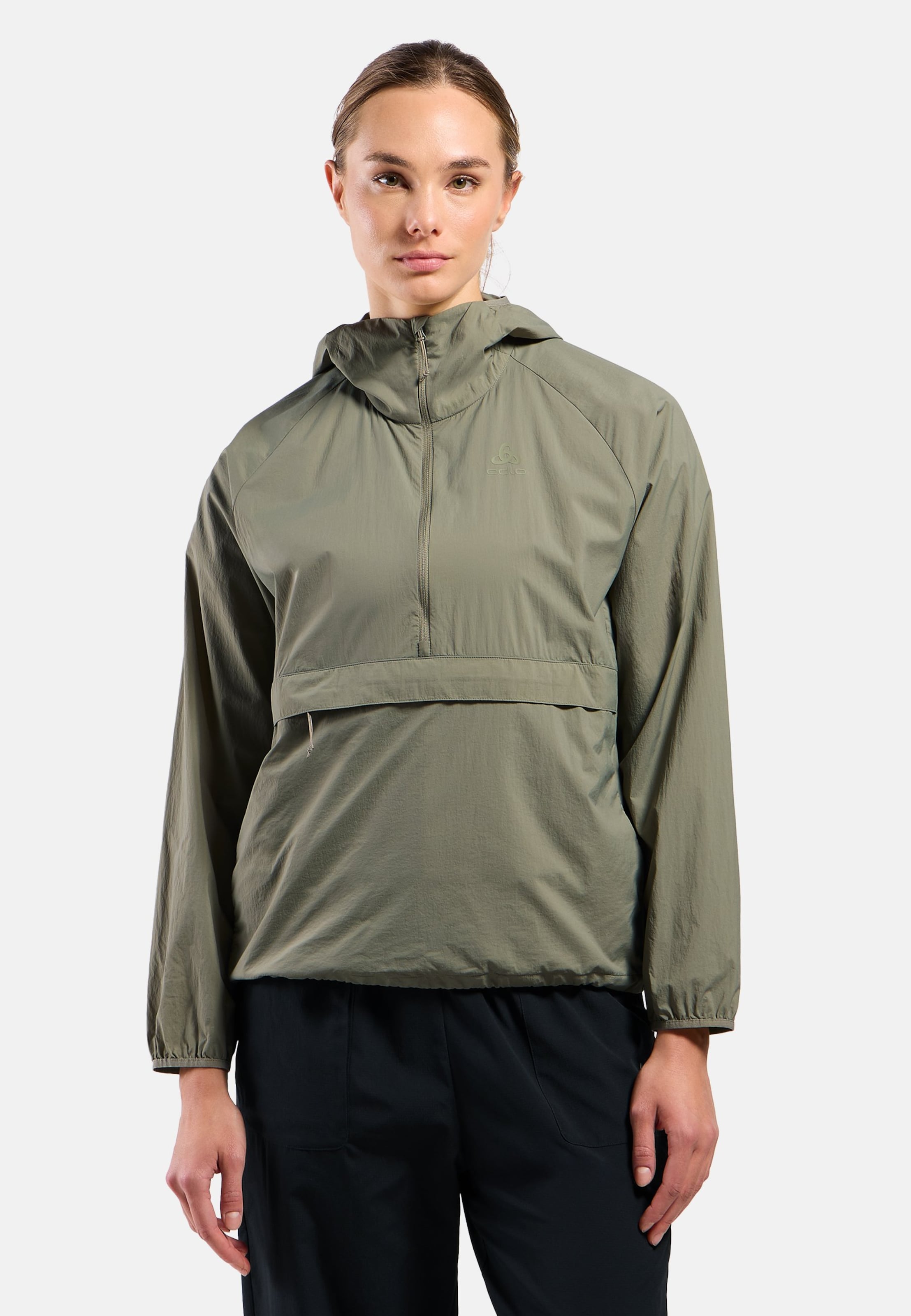Odlo Essential Windbreaker Jacke für Damen - Wandern - grün, M