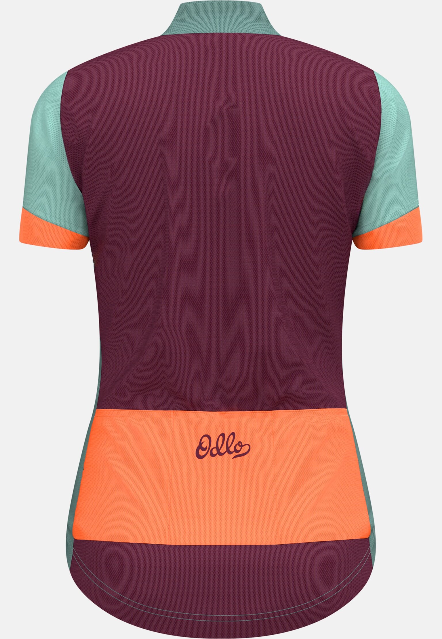 Essential Odlo Print Cycling T-Shirt Full-Zip
