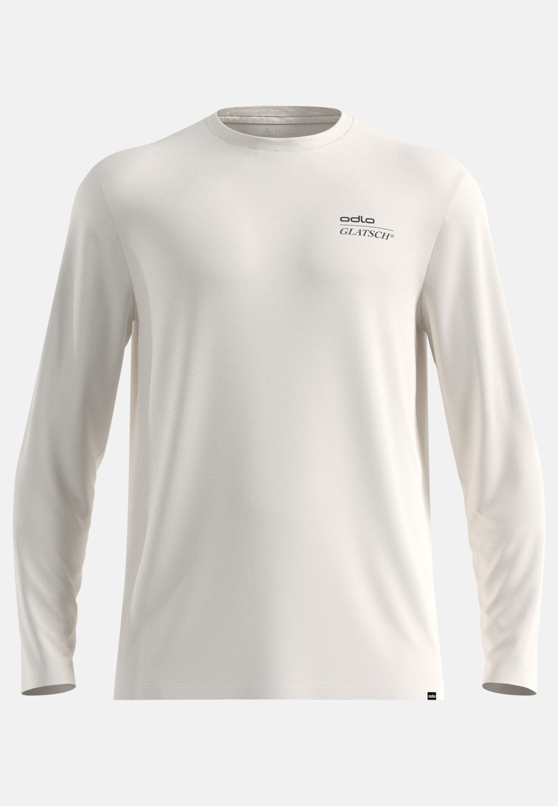 Odlo Merino 200 X Frozen Lake Langarmshirt für Herren - Wandern, Casual Comfort - grau, M