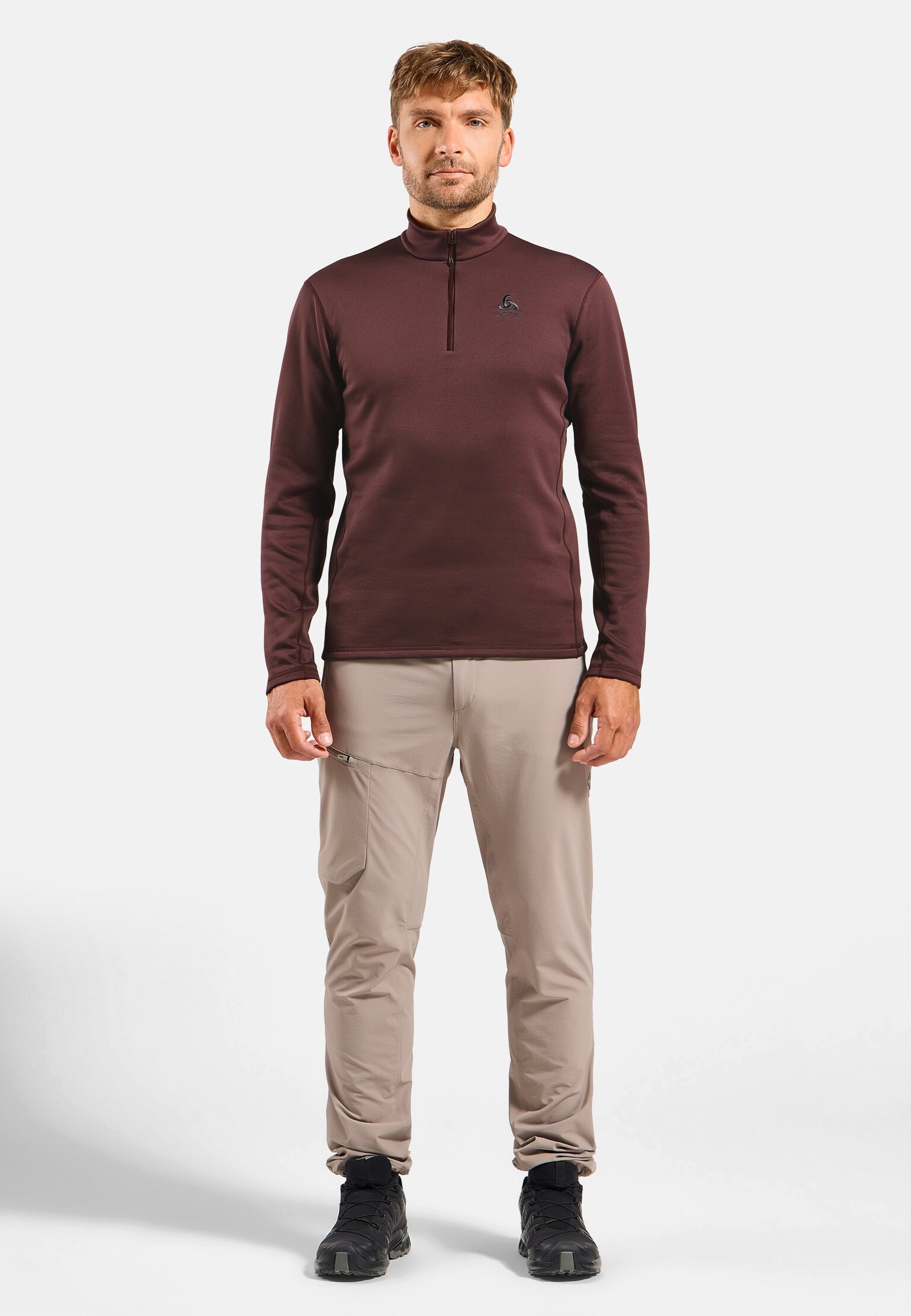 The Berra half-zip mid layer
