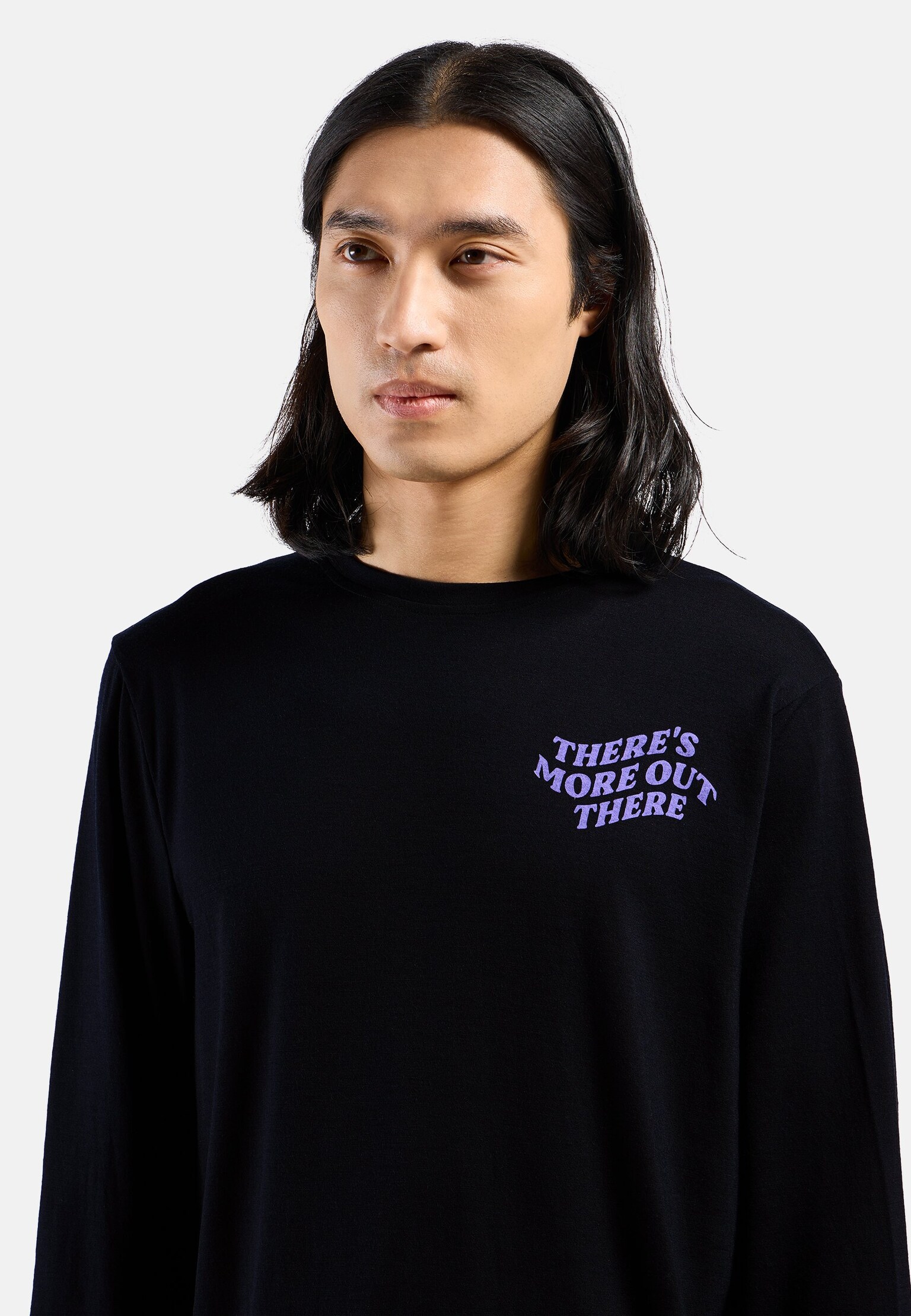 Ascent Merino 160 Langarmshirt mit TMOT-Print