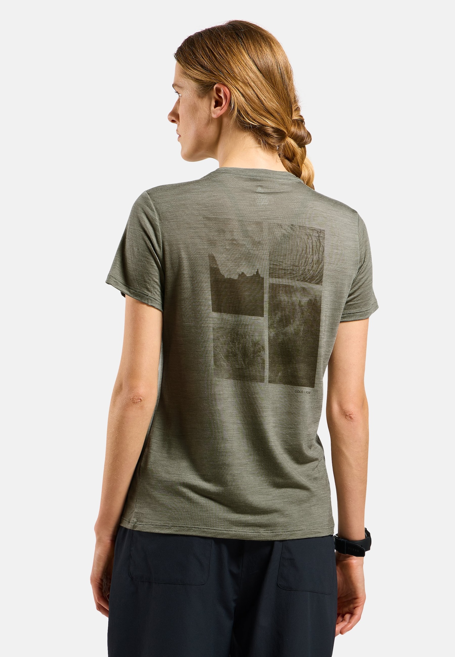 T-Shirt Odlo X Pow Merino Tencel
