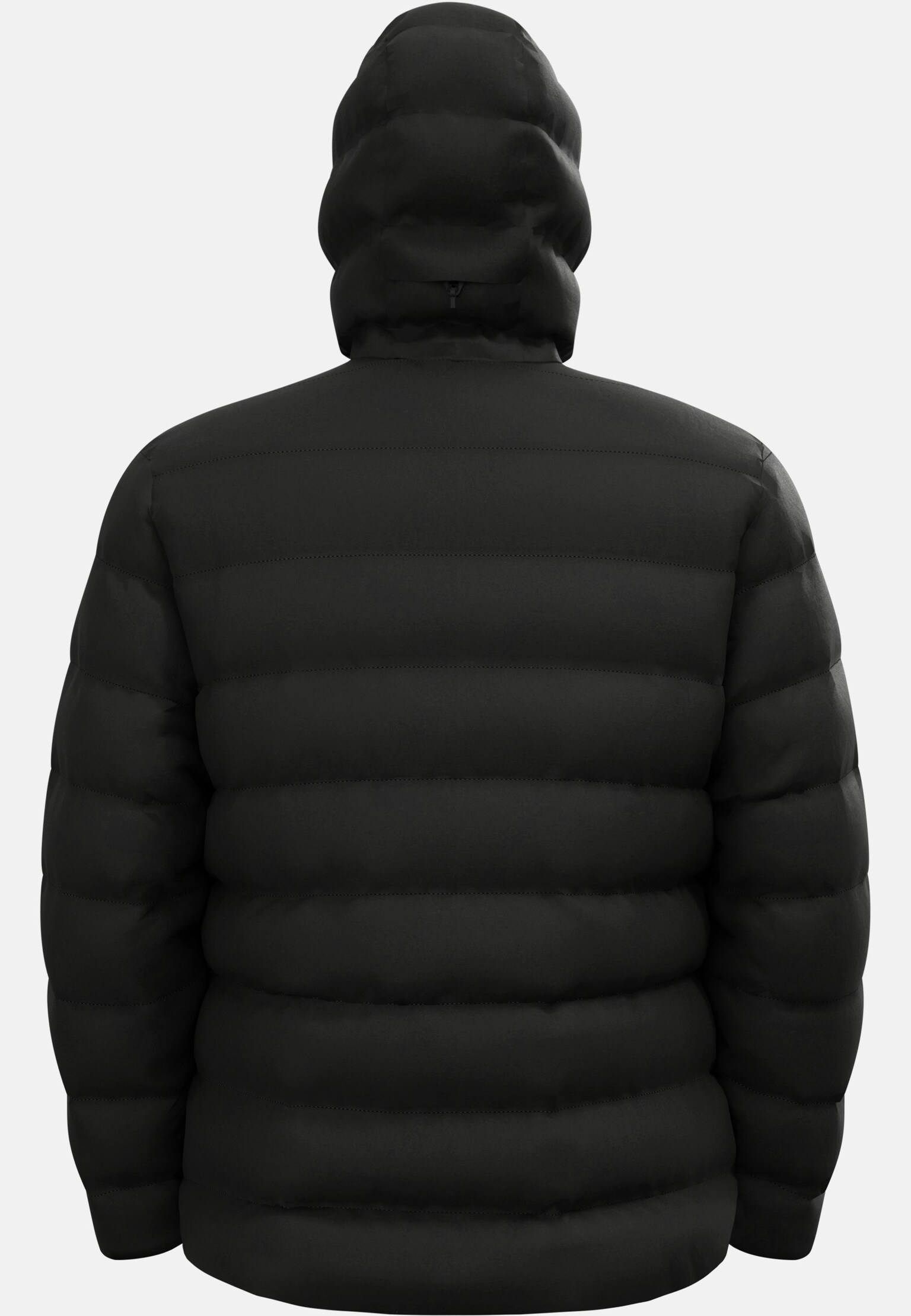 Ascent N-Thermic jack met gerecycled dons en capuchon