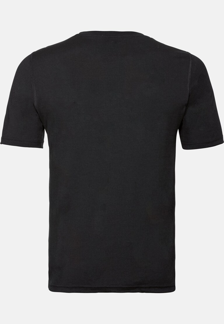 The men's Natural 100% merino Warm base layer t-shirt