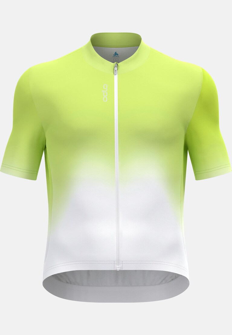 The Zeroweight Chill-Tec print short sleeve cycling jersey