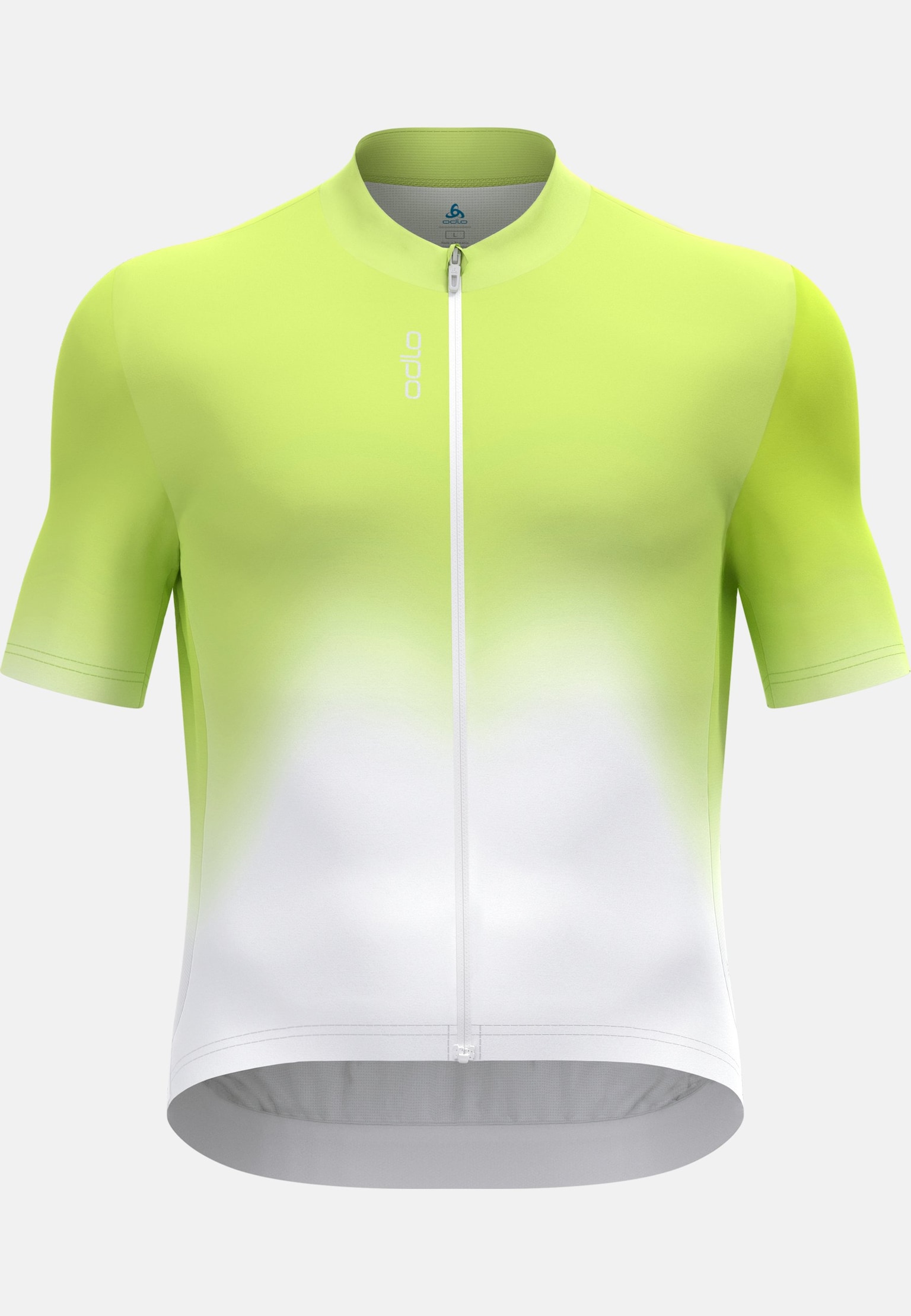 Zeroweight Chill-Tec Print Cycling T-Shirt Full-Zip