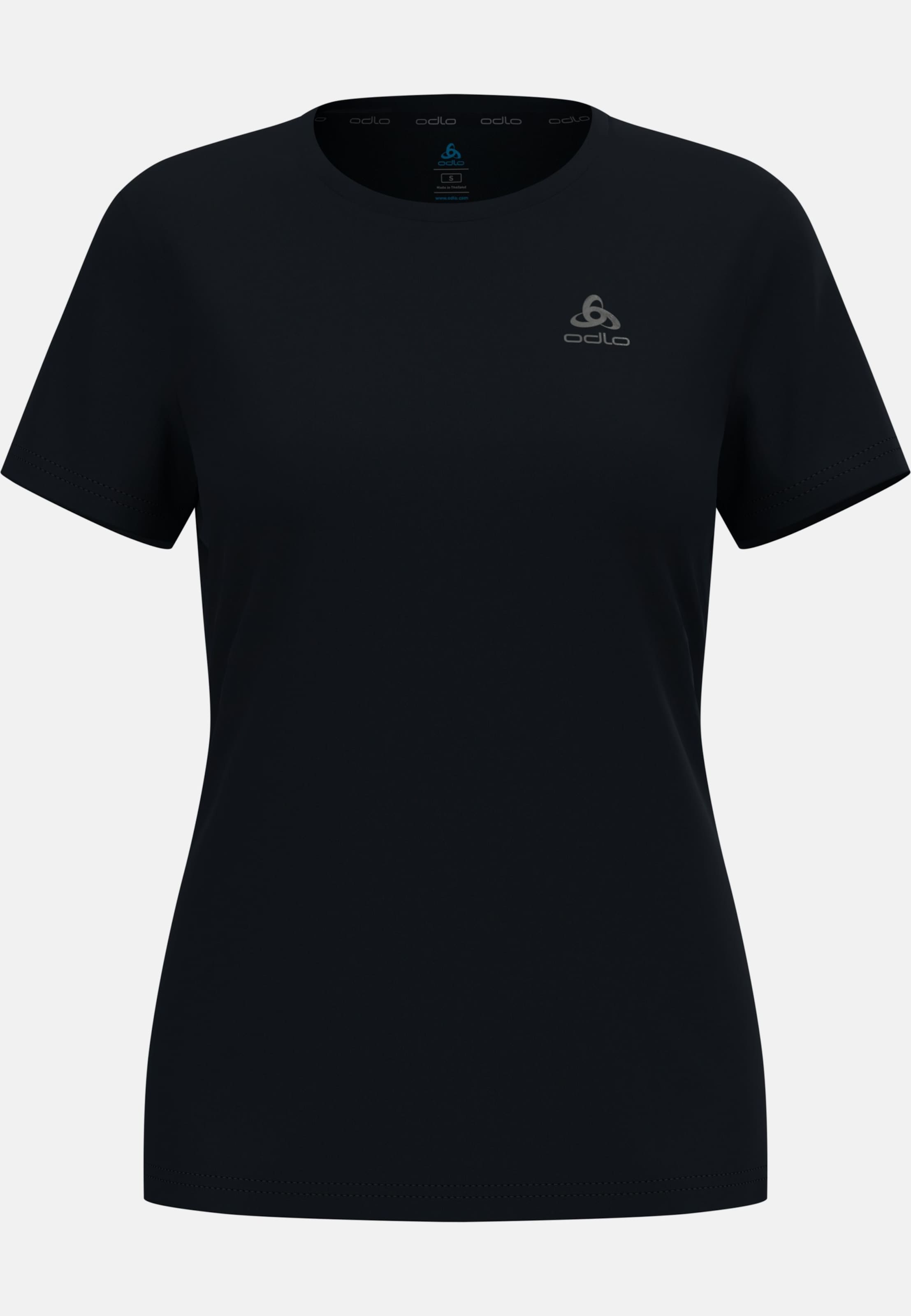 Odlo Essential Flyer Lauf-T-Shirt für Damen, XS, schwarz