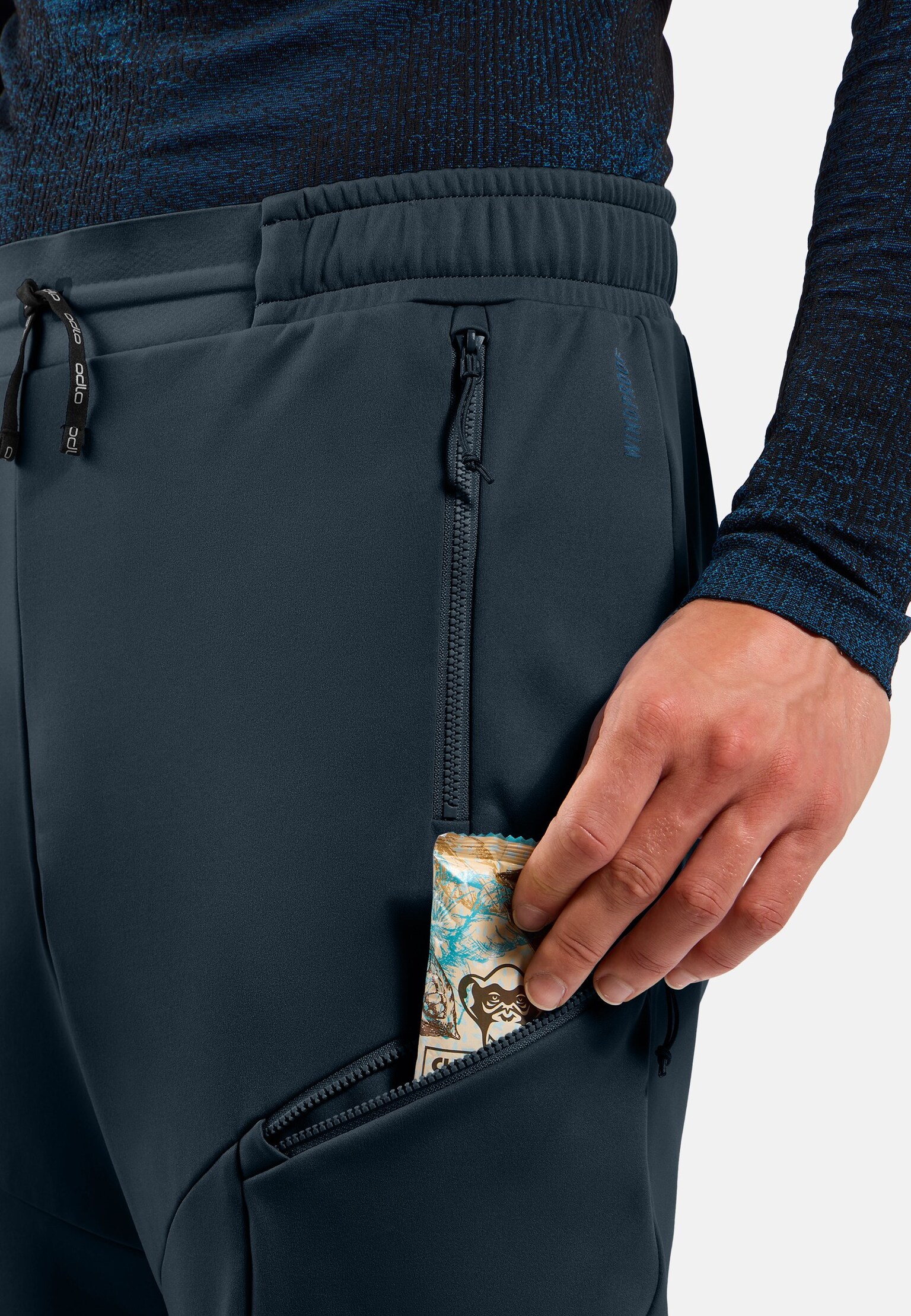 Pantalon de ski de fond coupe-vent Zeroweight X-Warm