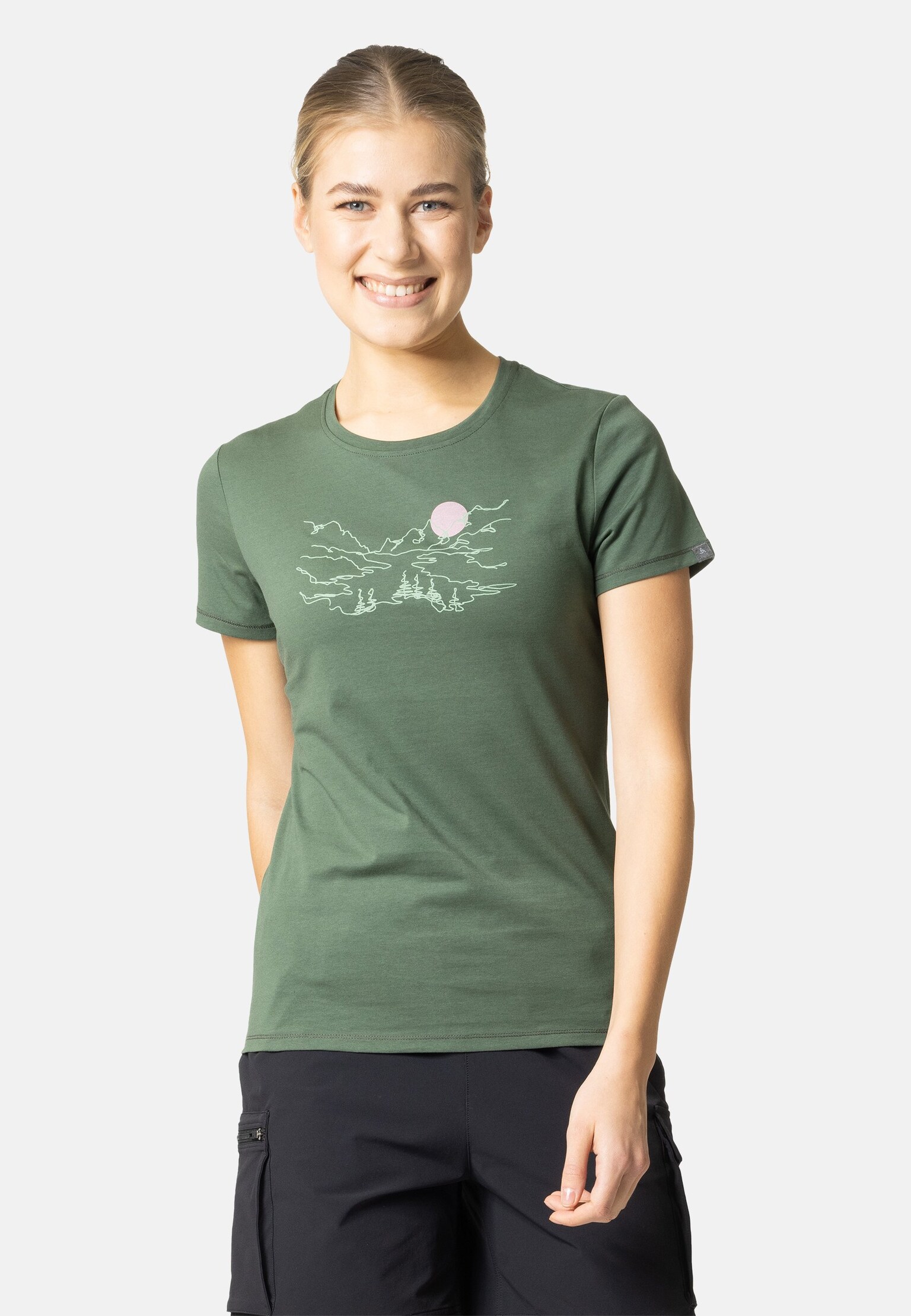 Kumano T-Shirt mit Talprint