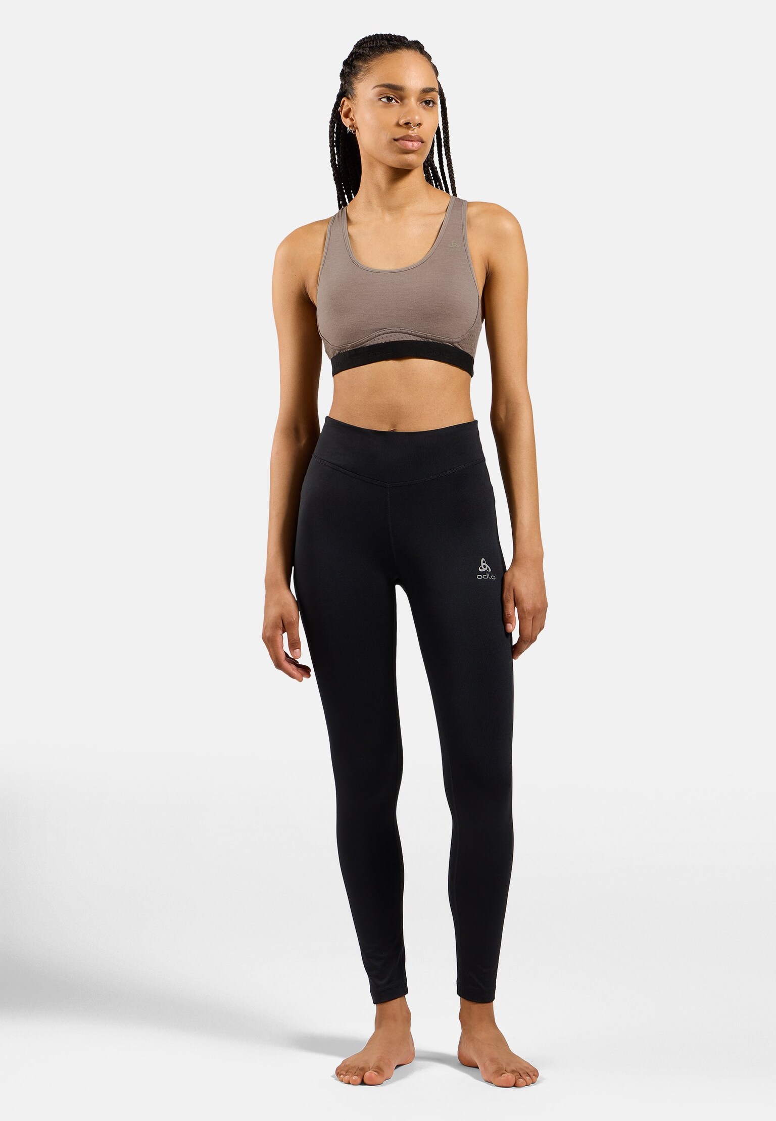 Reggiseno sportivo Ascent Performance Wool sostegno medio