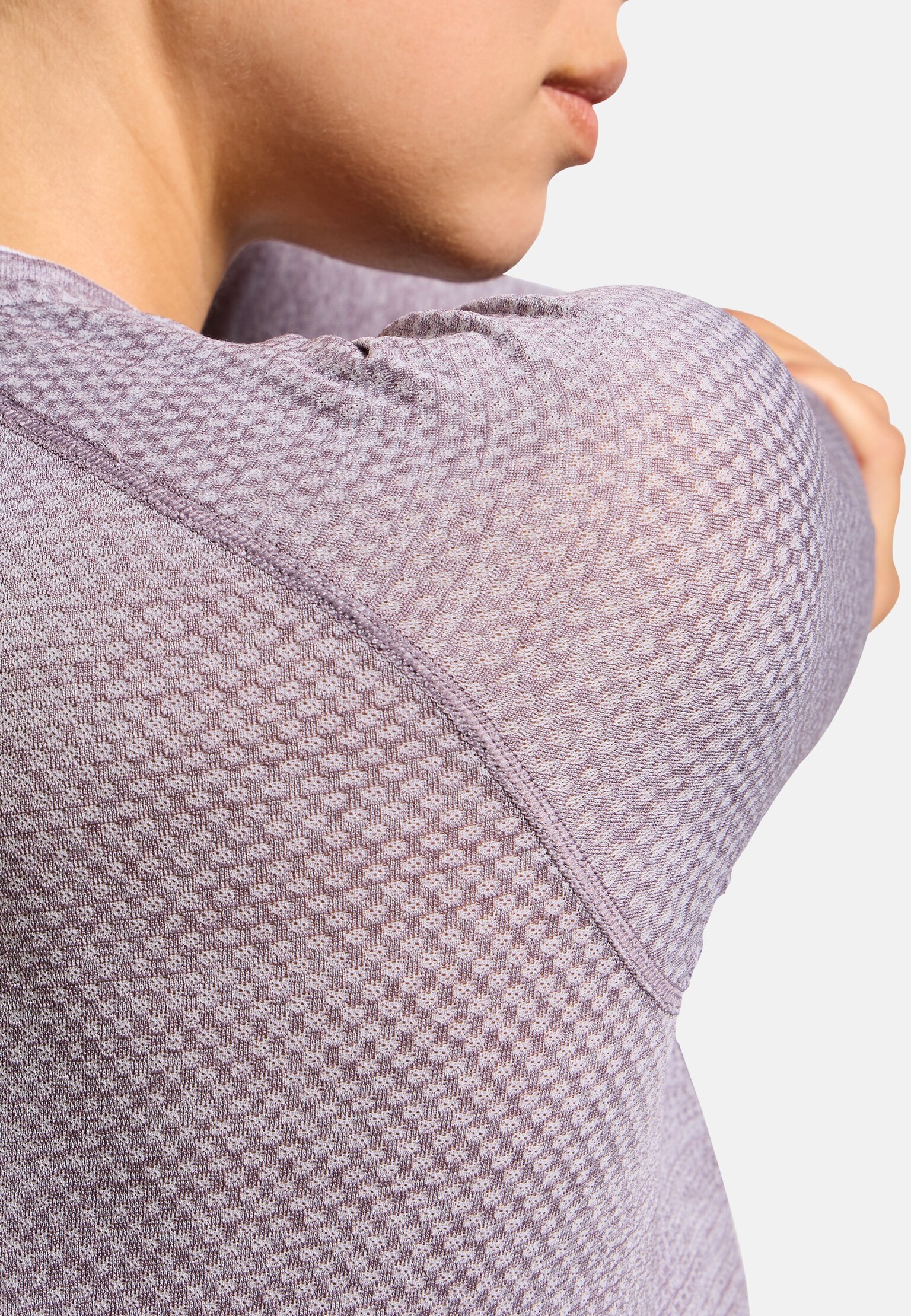 Essentials naadloos hardloopshirt met lange mouwen