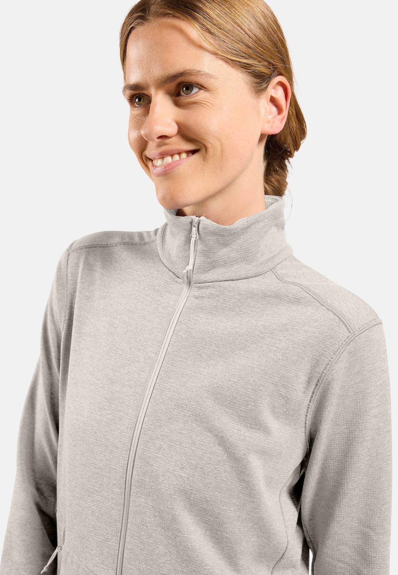 Grid Fleece Mid Layer Full-Zip