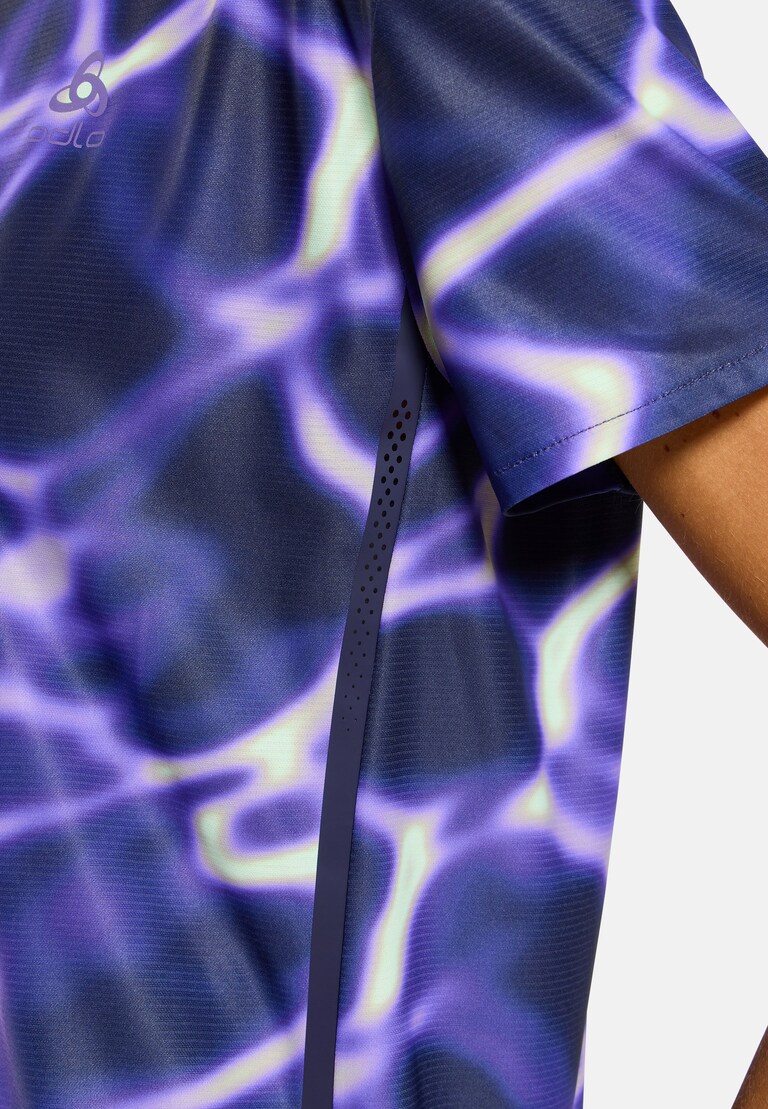 The Zeroweight Chill-Tec print short-sleeve running t-shirt