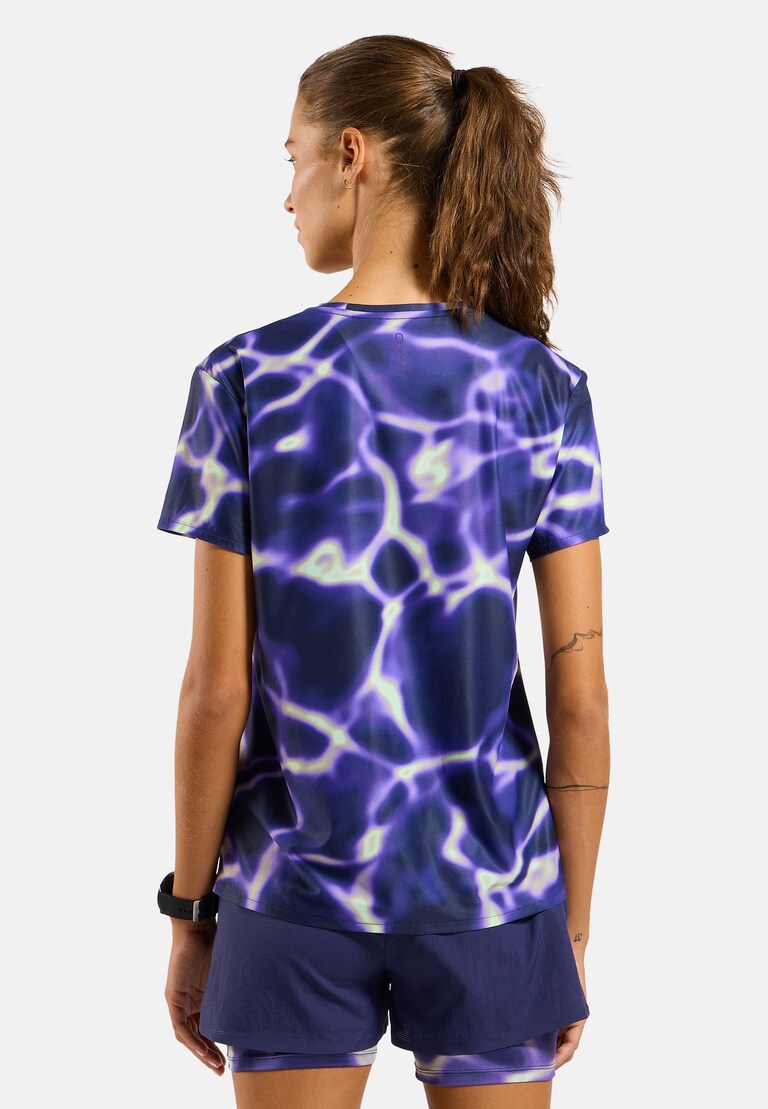The Zeroweight Chill-Tec print short-sleeve running t-shirt