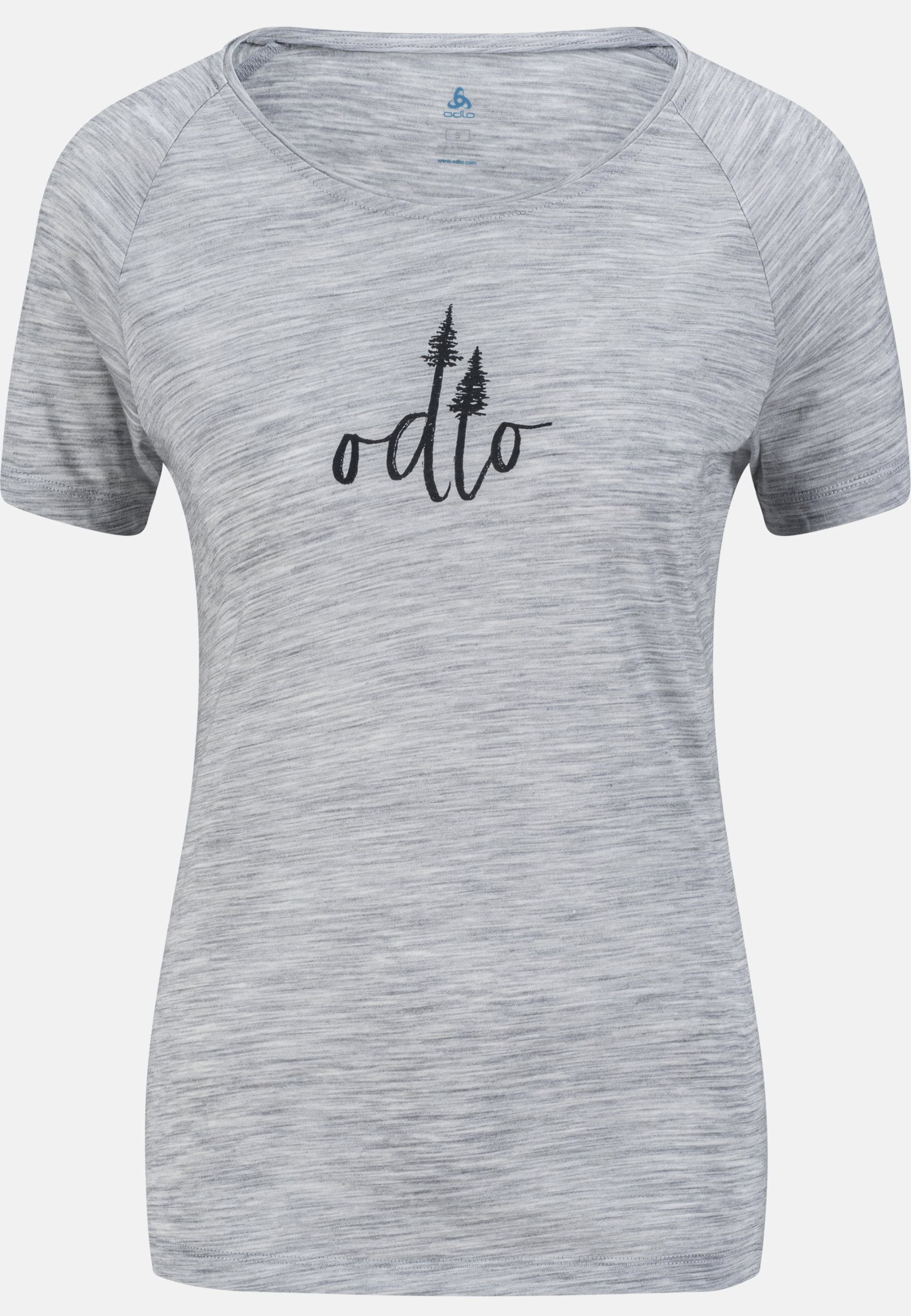 Odlo Ascent 130 Trees T-Shirt für Damen - Wandern - grau, S
