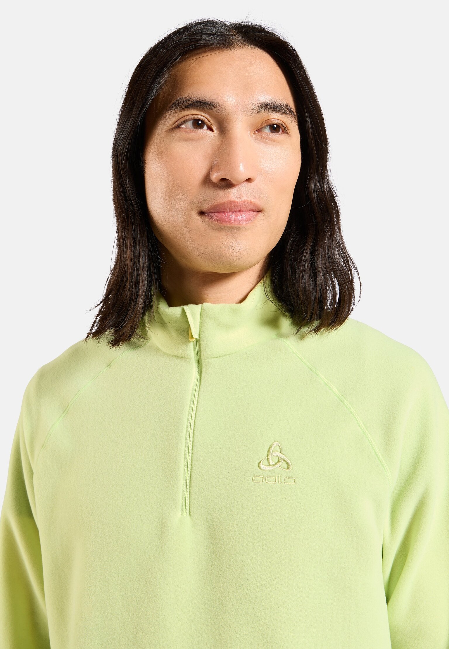 The Rigi half-zip mid layer