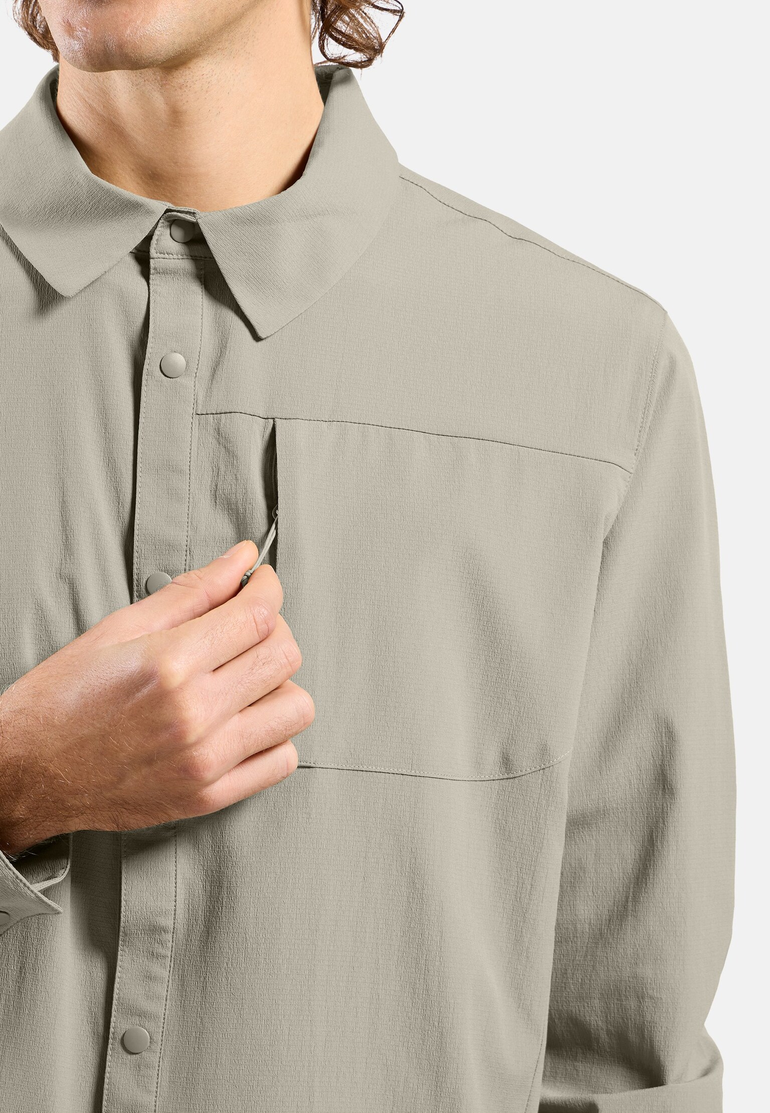 The Essentials long-sleeve hiking shirt