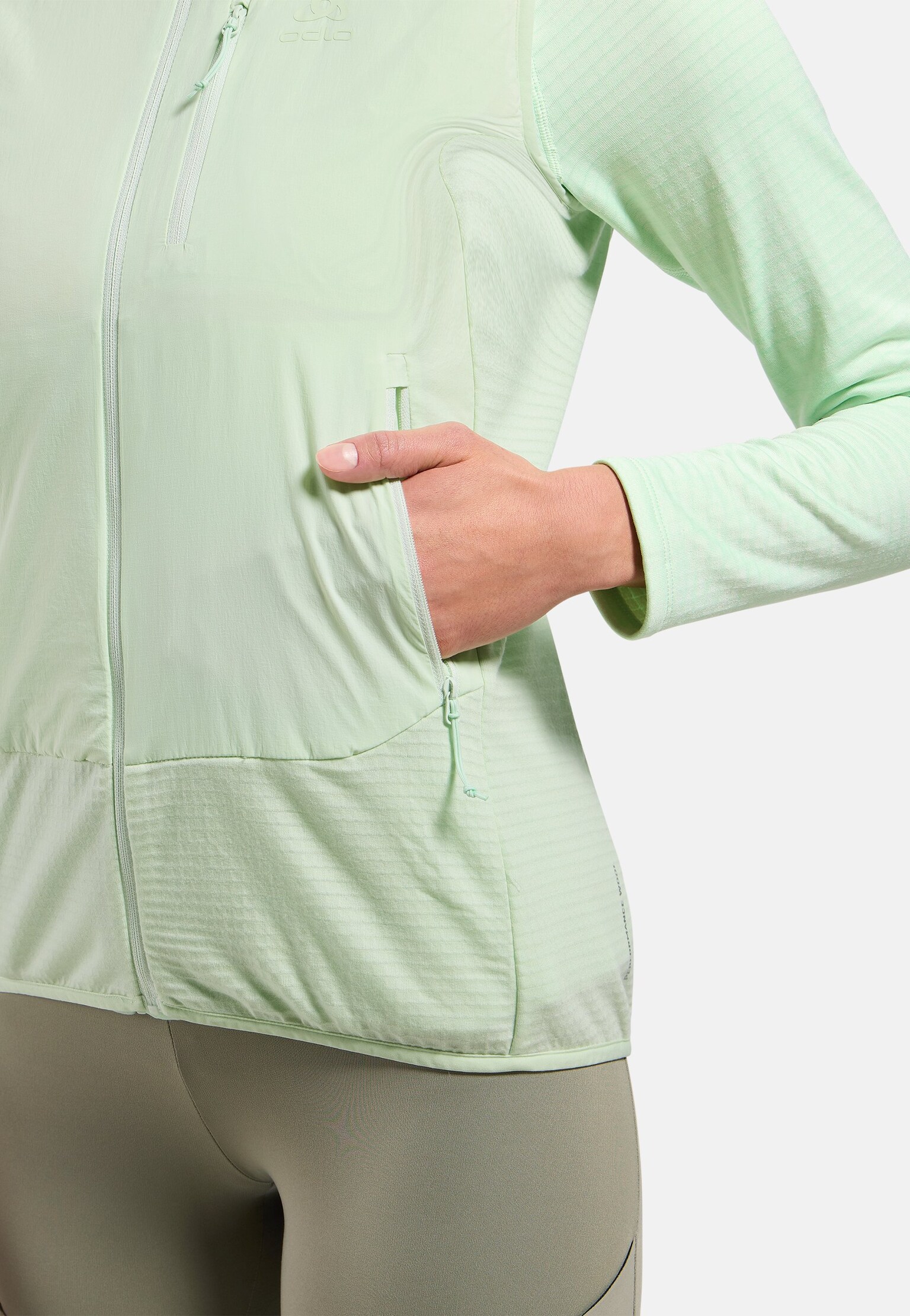 The Ascent wool insulated hybrid vest