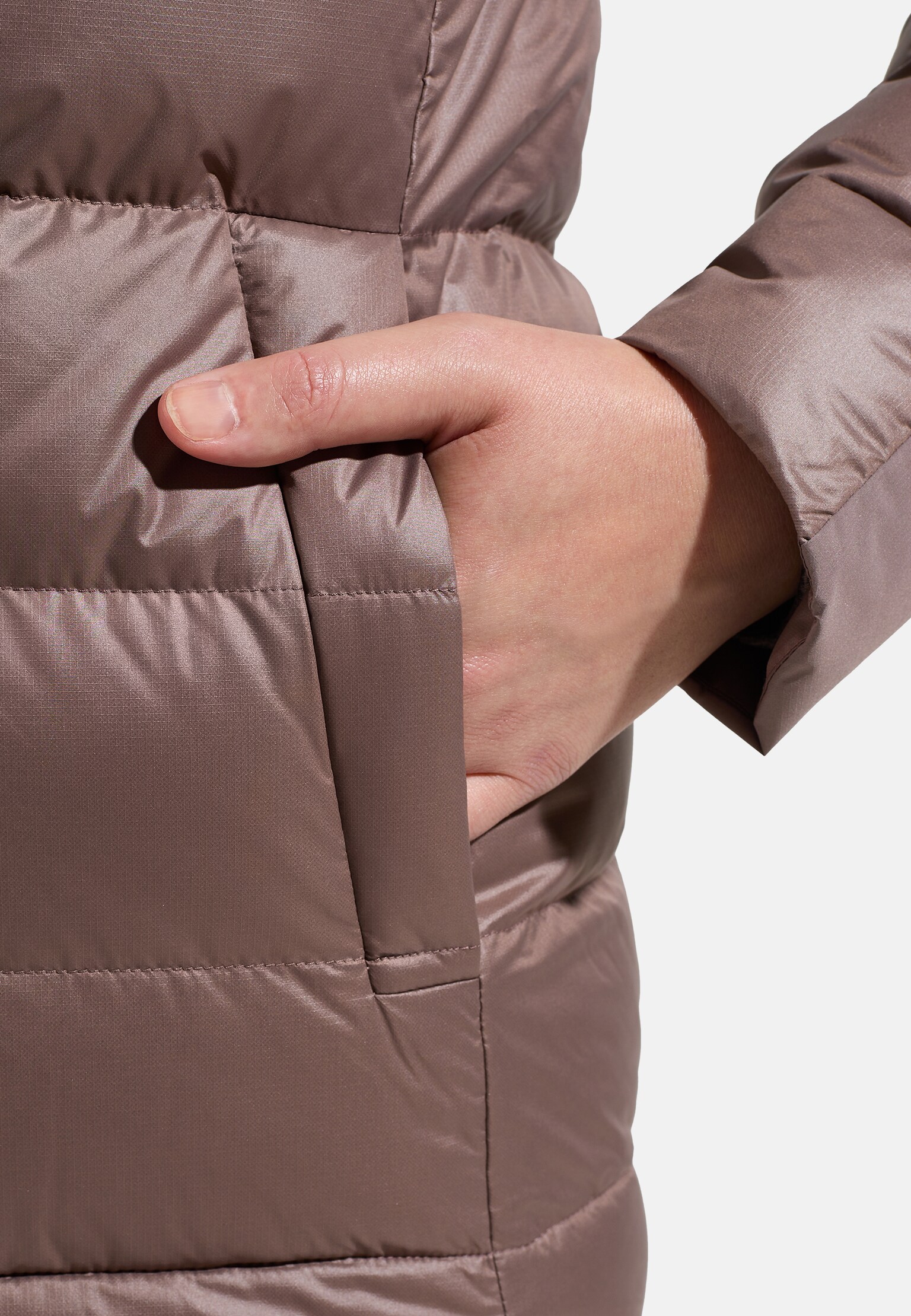 The Severin N-Thermic recycled down hooded jacket