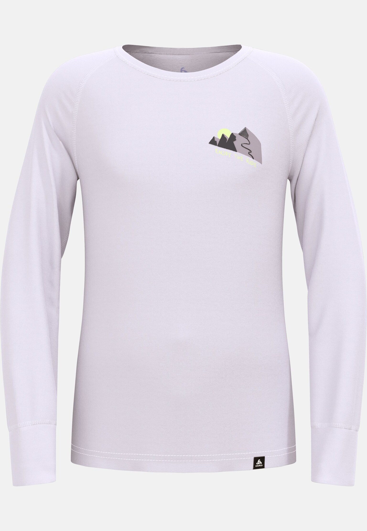 Active Warm Base Layer für Kinder mit „Enjoy the ride!“-Grafik