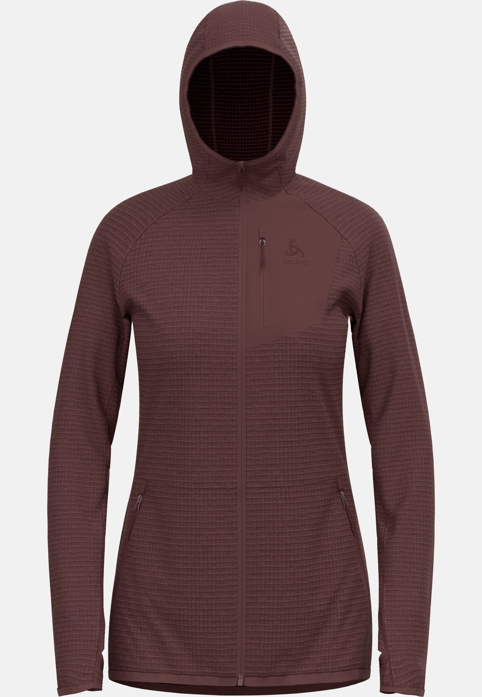 The Ascent mid layer hooded zip