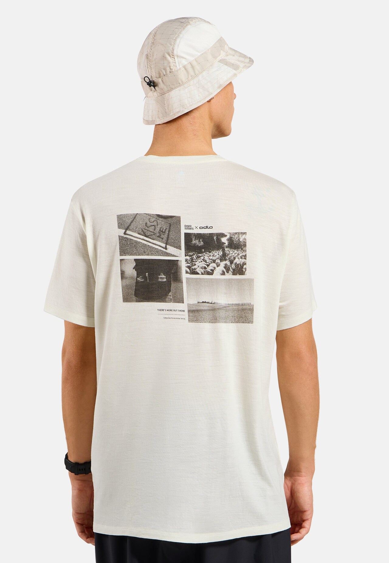 Merino 160 Postcards t-skjorte