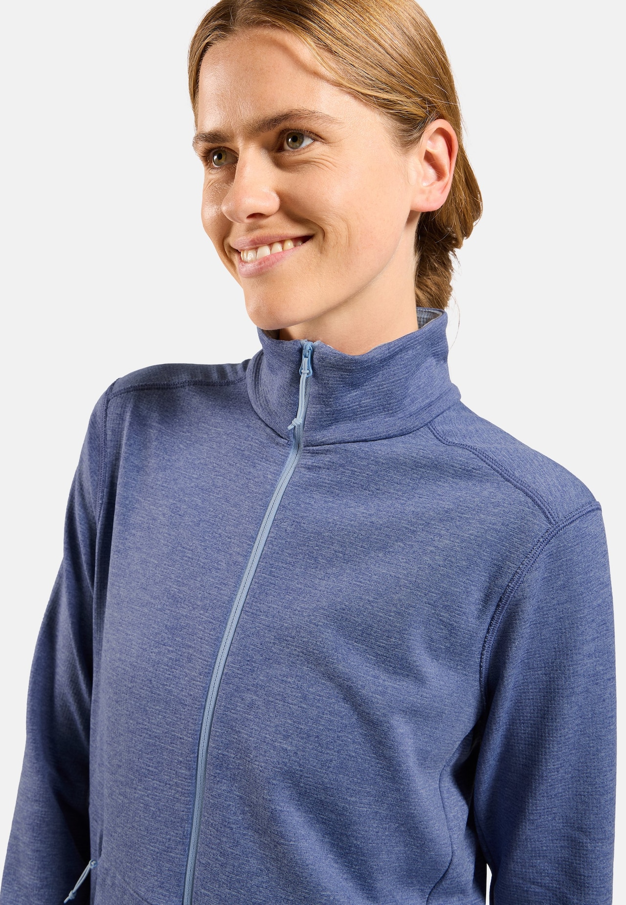 Grid Fleece Mid Layer Full-Zip