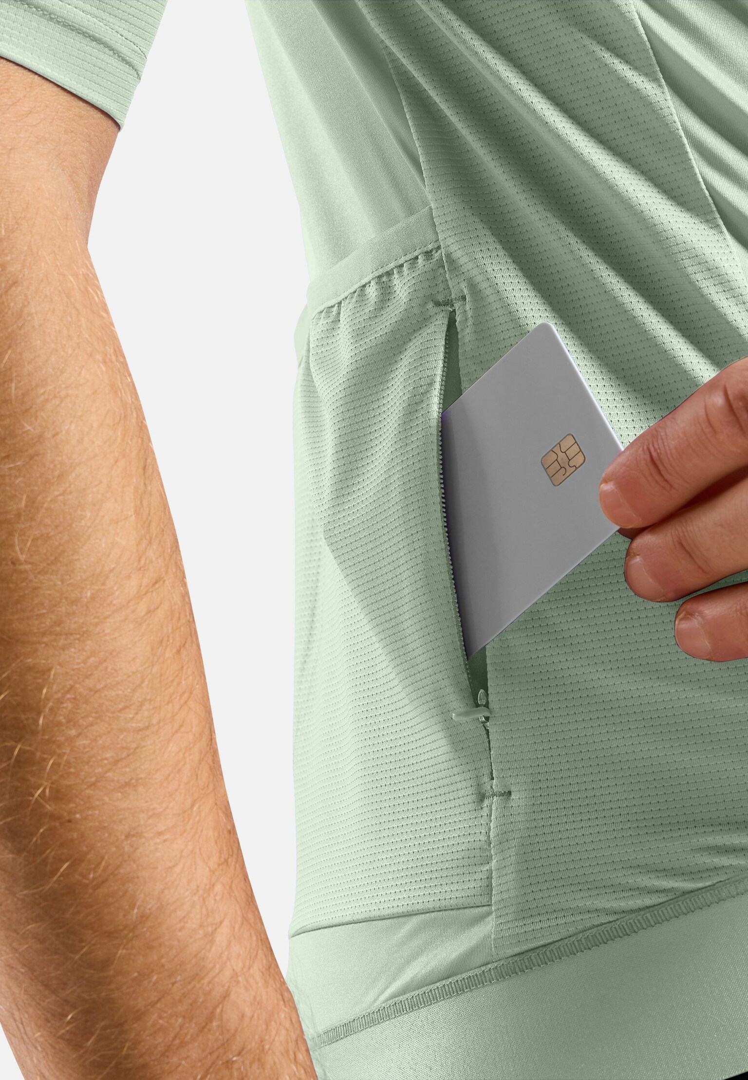 Zeroweight Pro Chill-Tec full-zip sykkeldraktskjorte