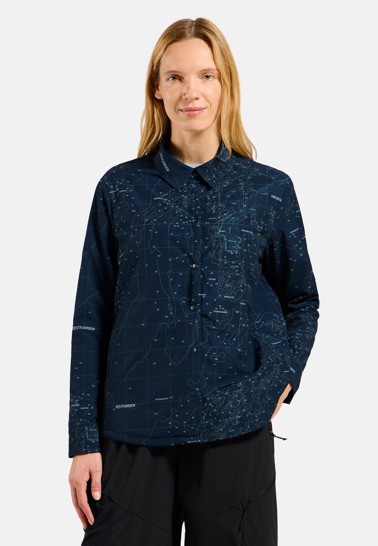 Transition Gewatteerd Shirt met Lange Mouwen