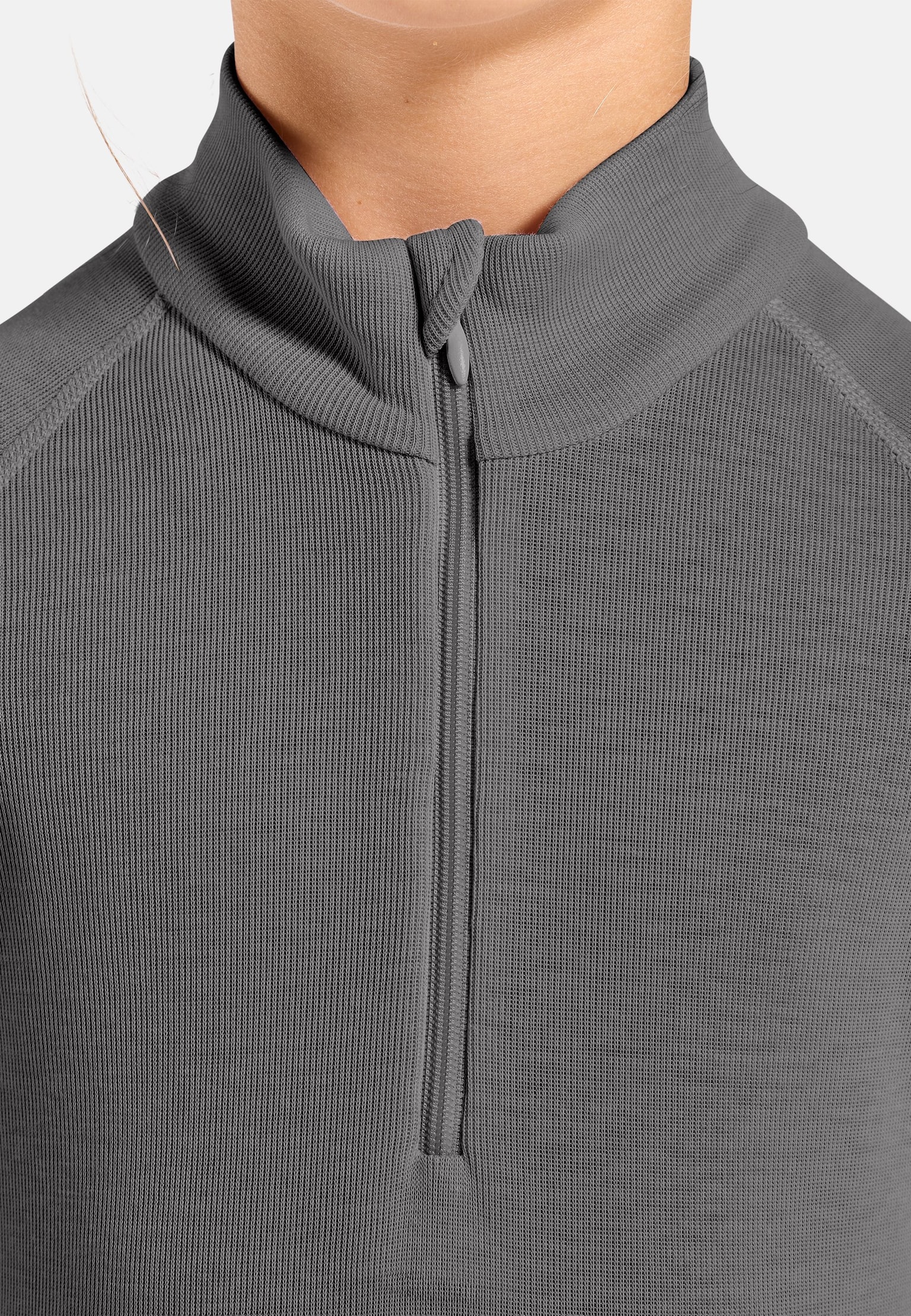 The Active Warm kids' half-zip base layer