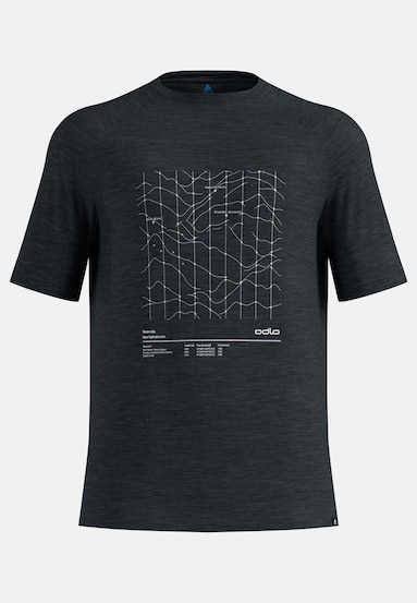 Ascent Merinomix hyper mapping T-shirt