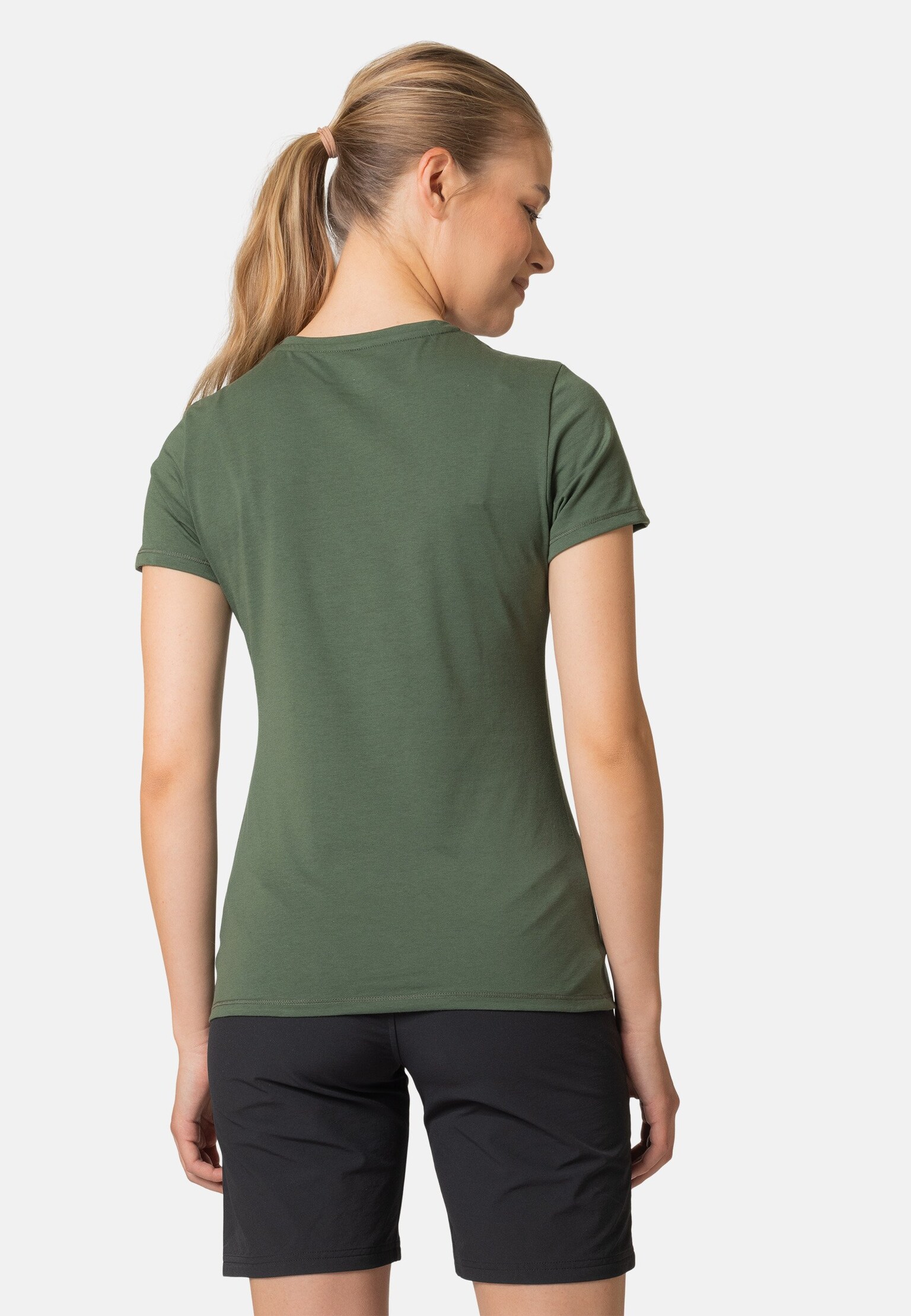 T-shirt à imprimé forestier Kumano